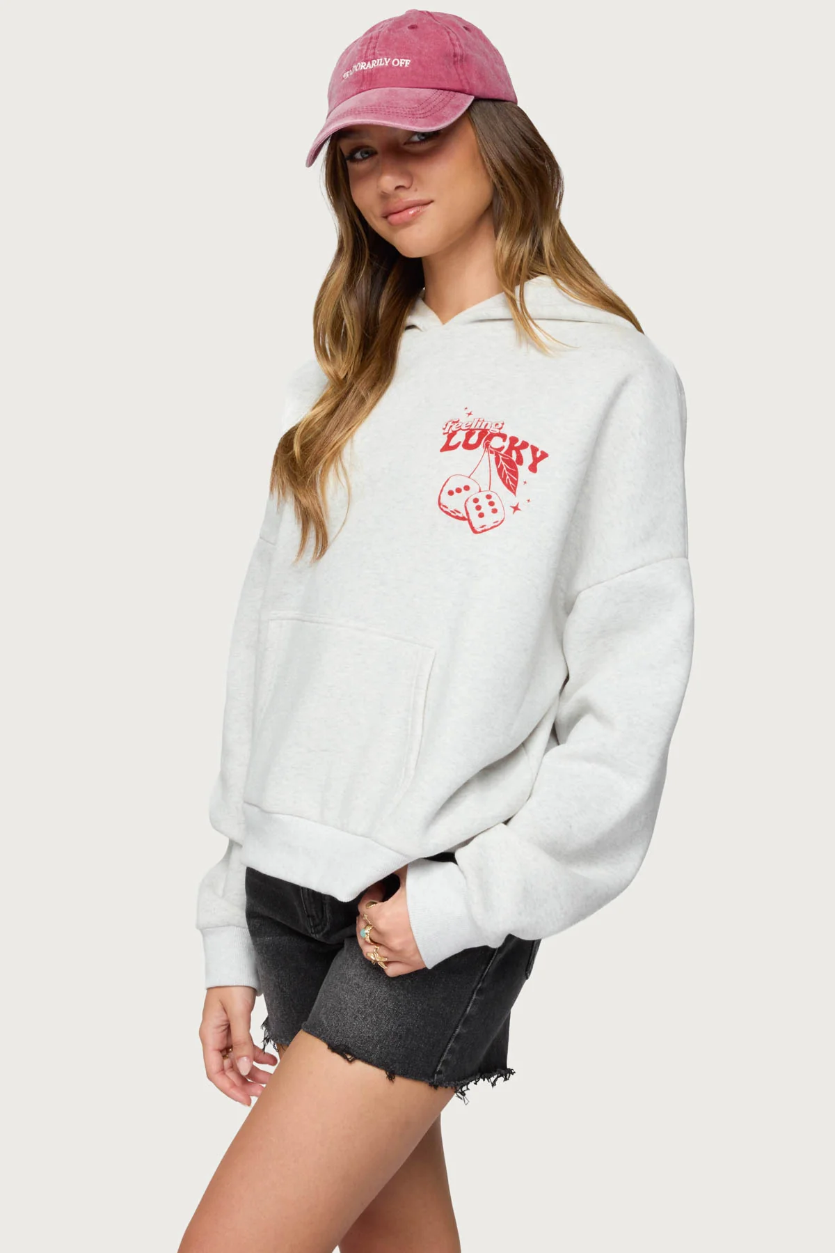 Feeling Lucky Oversized Hoodie