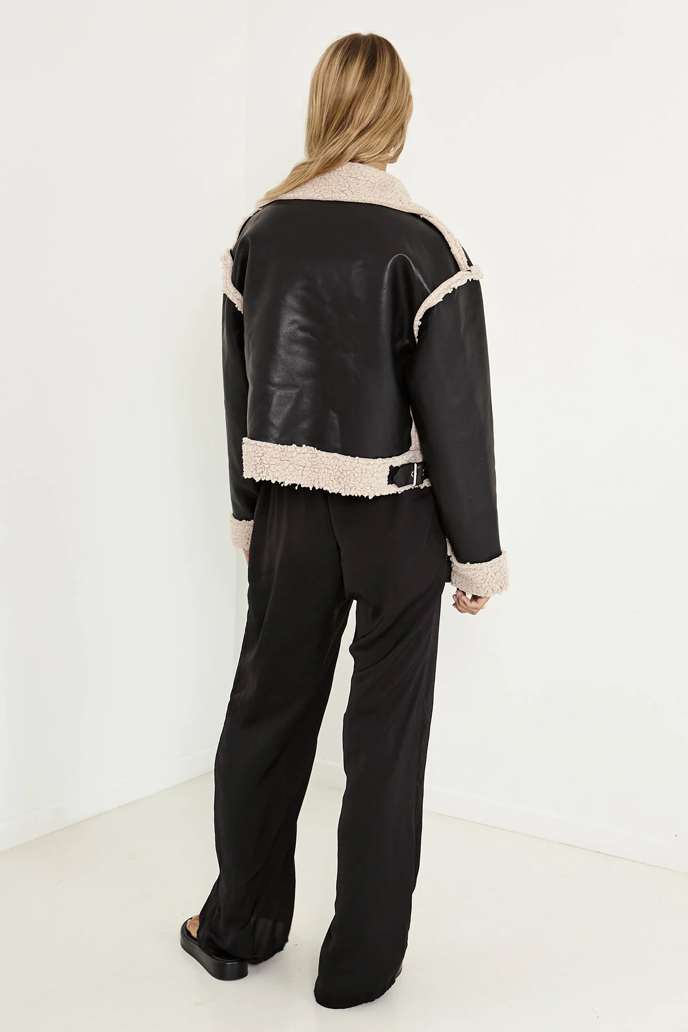 Billie Aviator Jacket Black