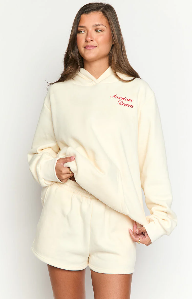 Cream American Dream Hoodie