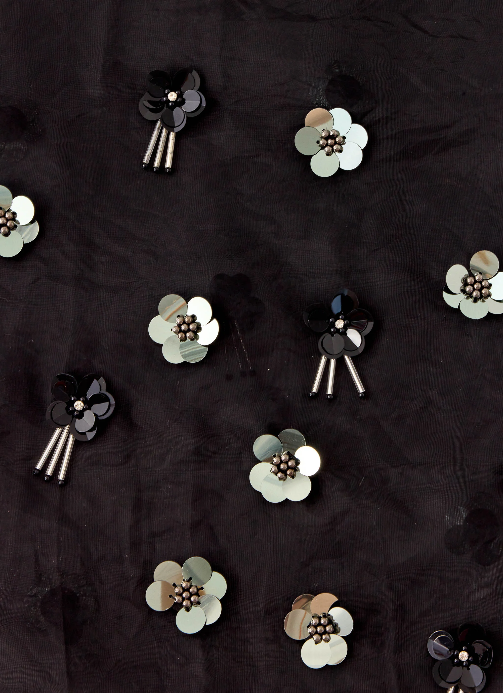 Jesiah Embellished Maxi Dress - Black