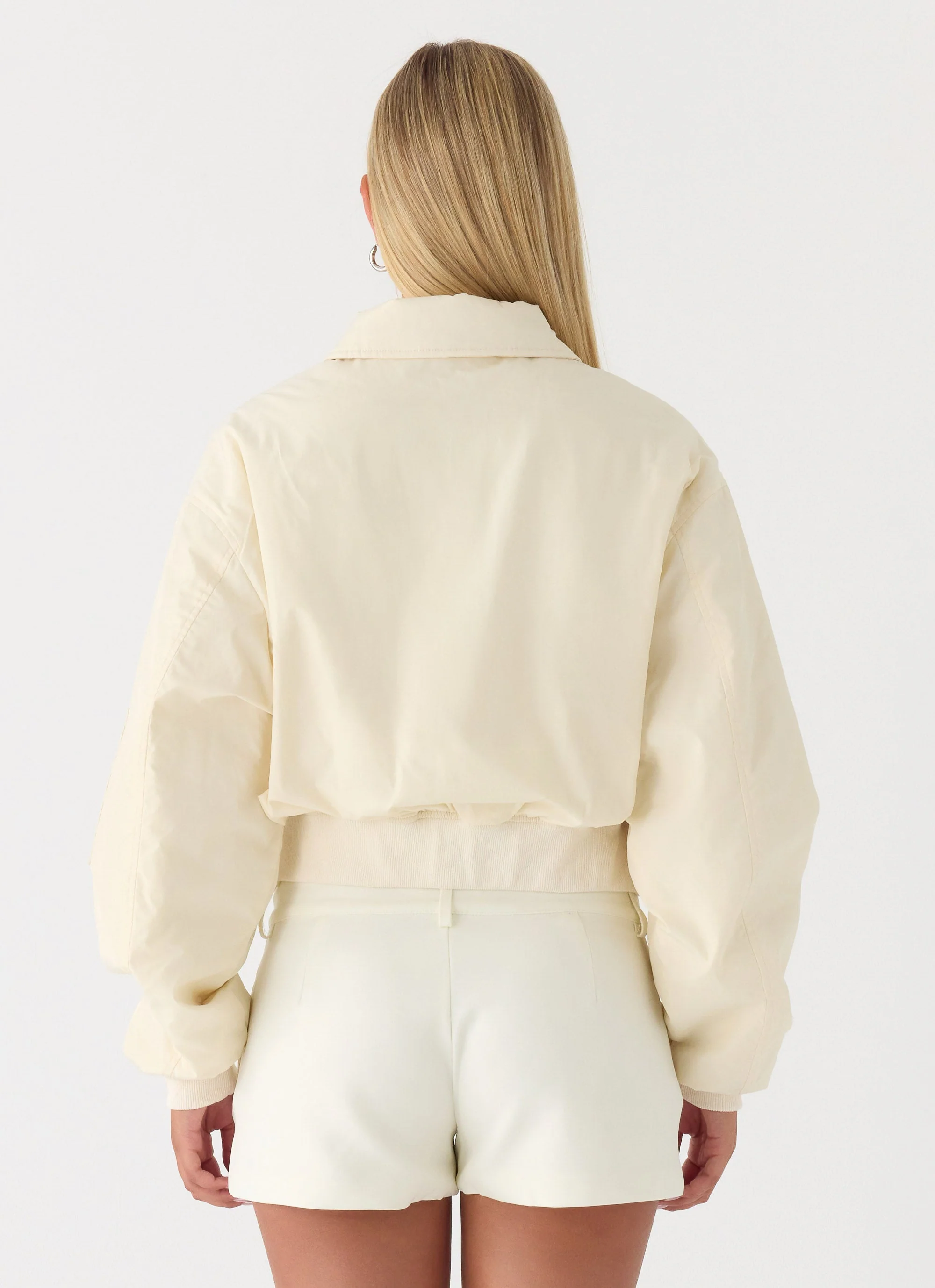 Jameson Bomber Jacket - Ivory