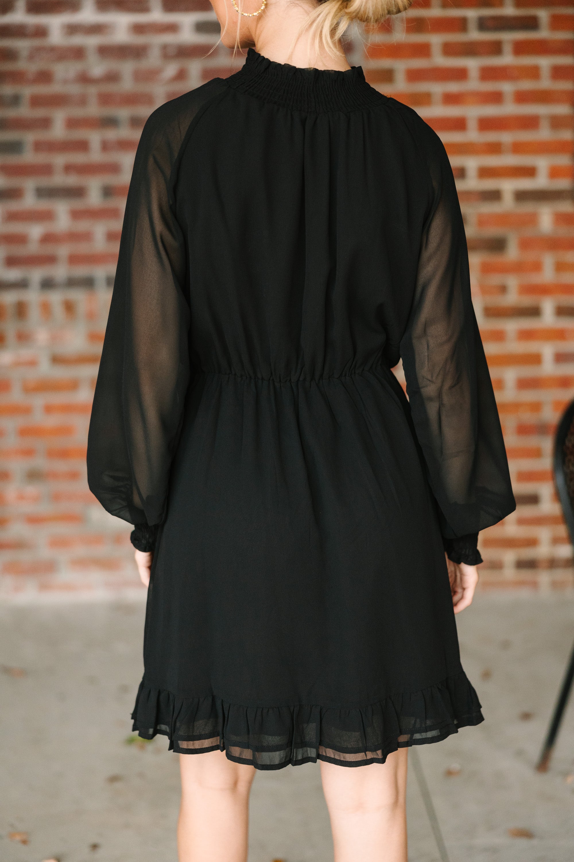 CHIRNAISHOP - Always Evolving Black Dress