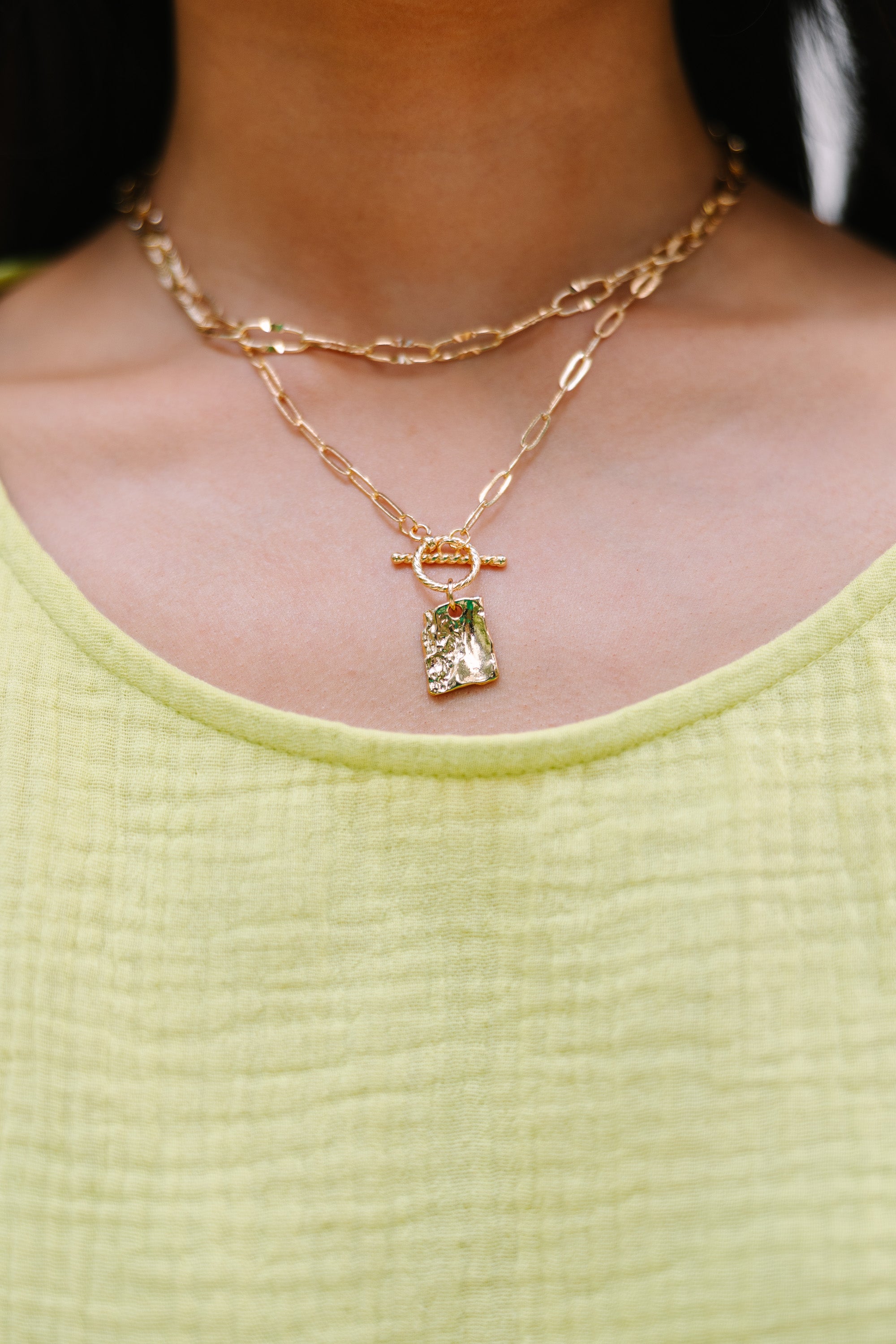 CHIRNAISHOP - All Your Idea Gold Layered Necklace