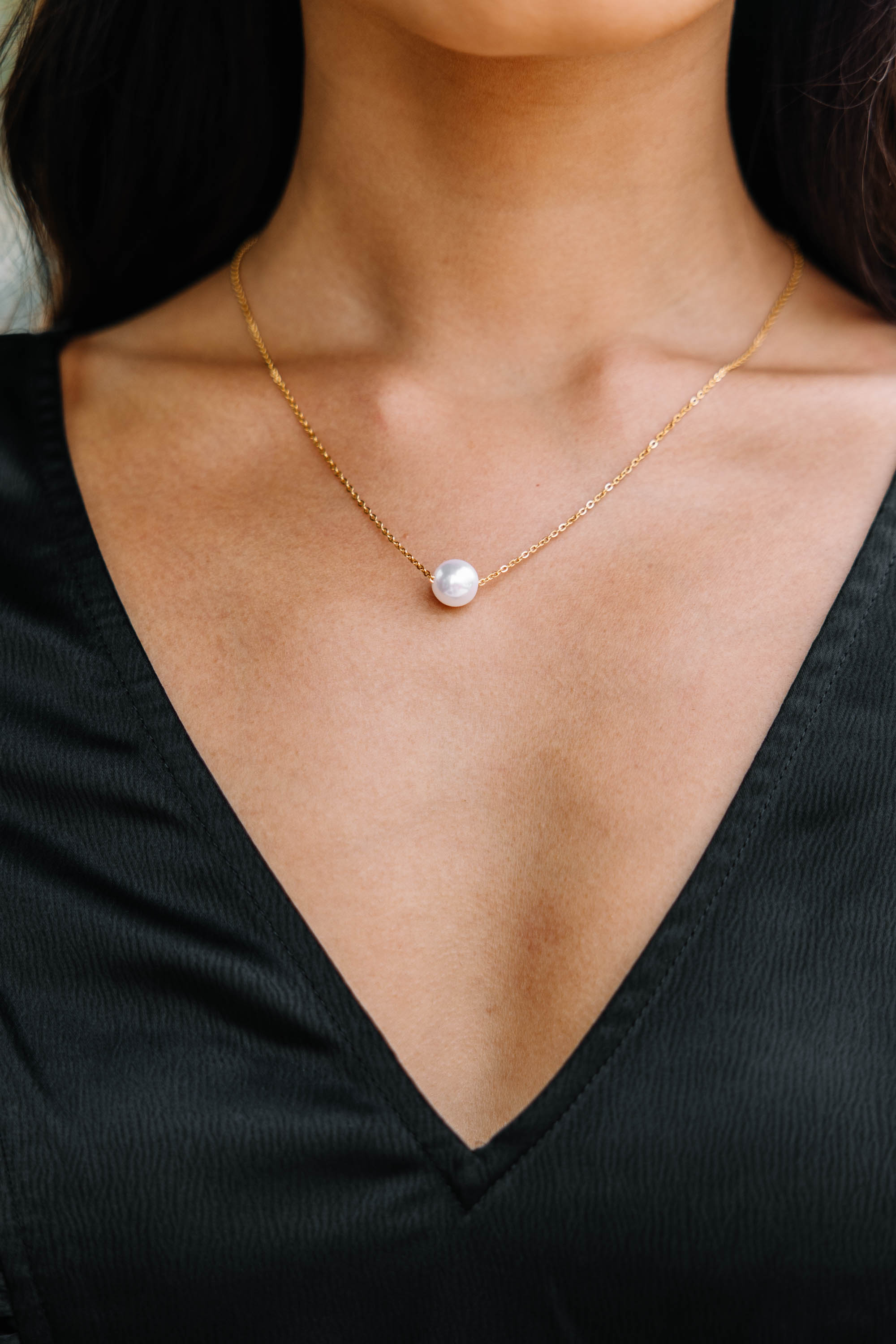 CHIRNAISHOP - Looking At You Gold Necklace