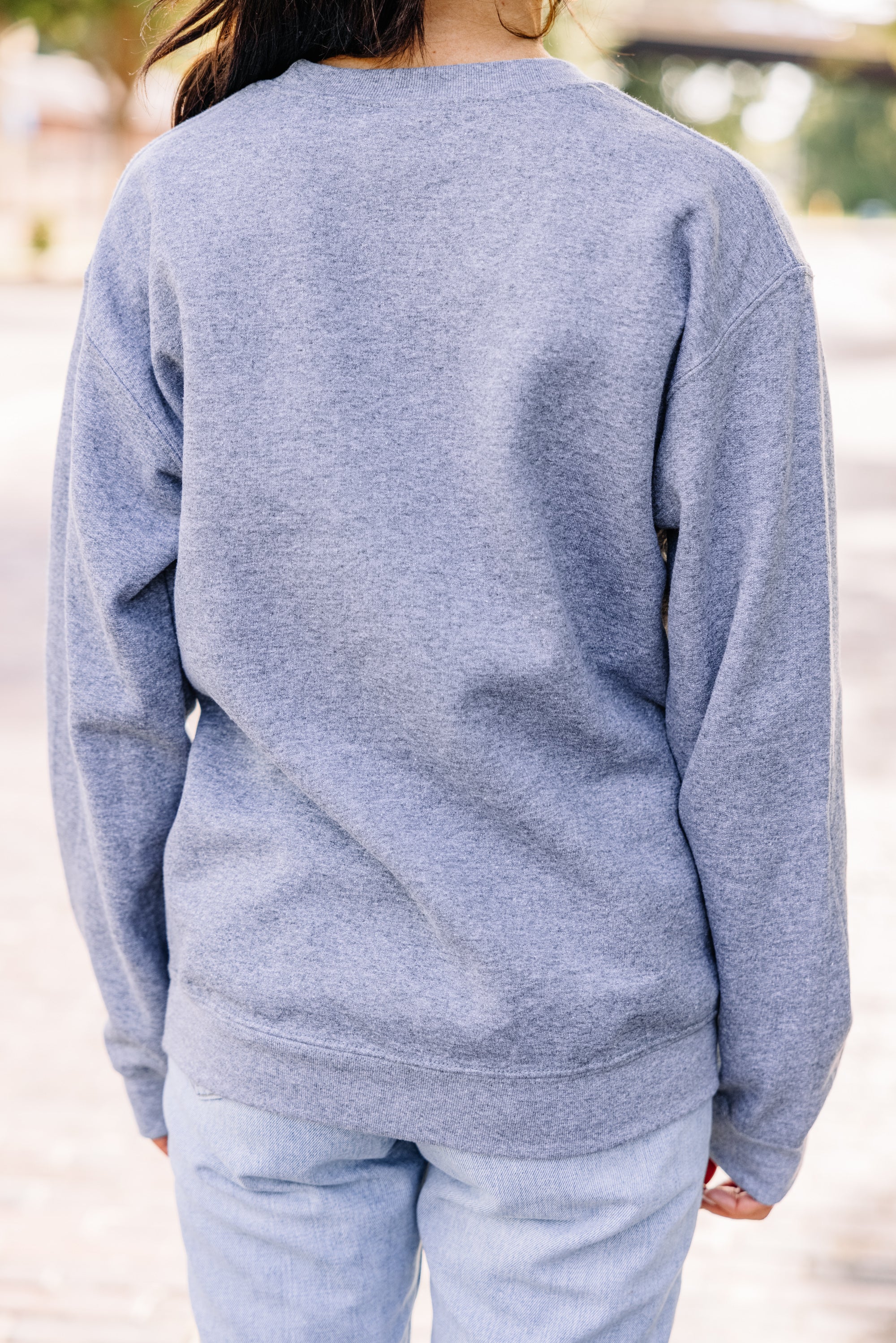 CHIRNAISHOP - Doing Nothing Graphite Gray Graphic Sweatshirt