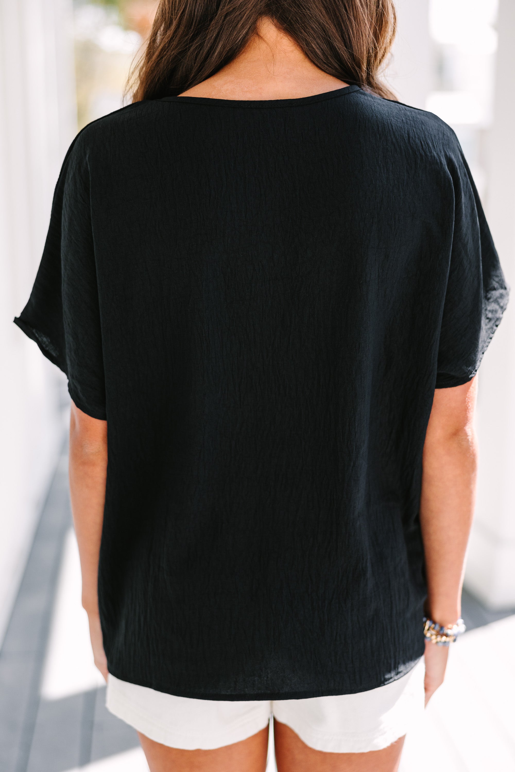 CHIRNAISHOP - Don't Wait Black Classic Top