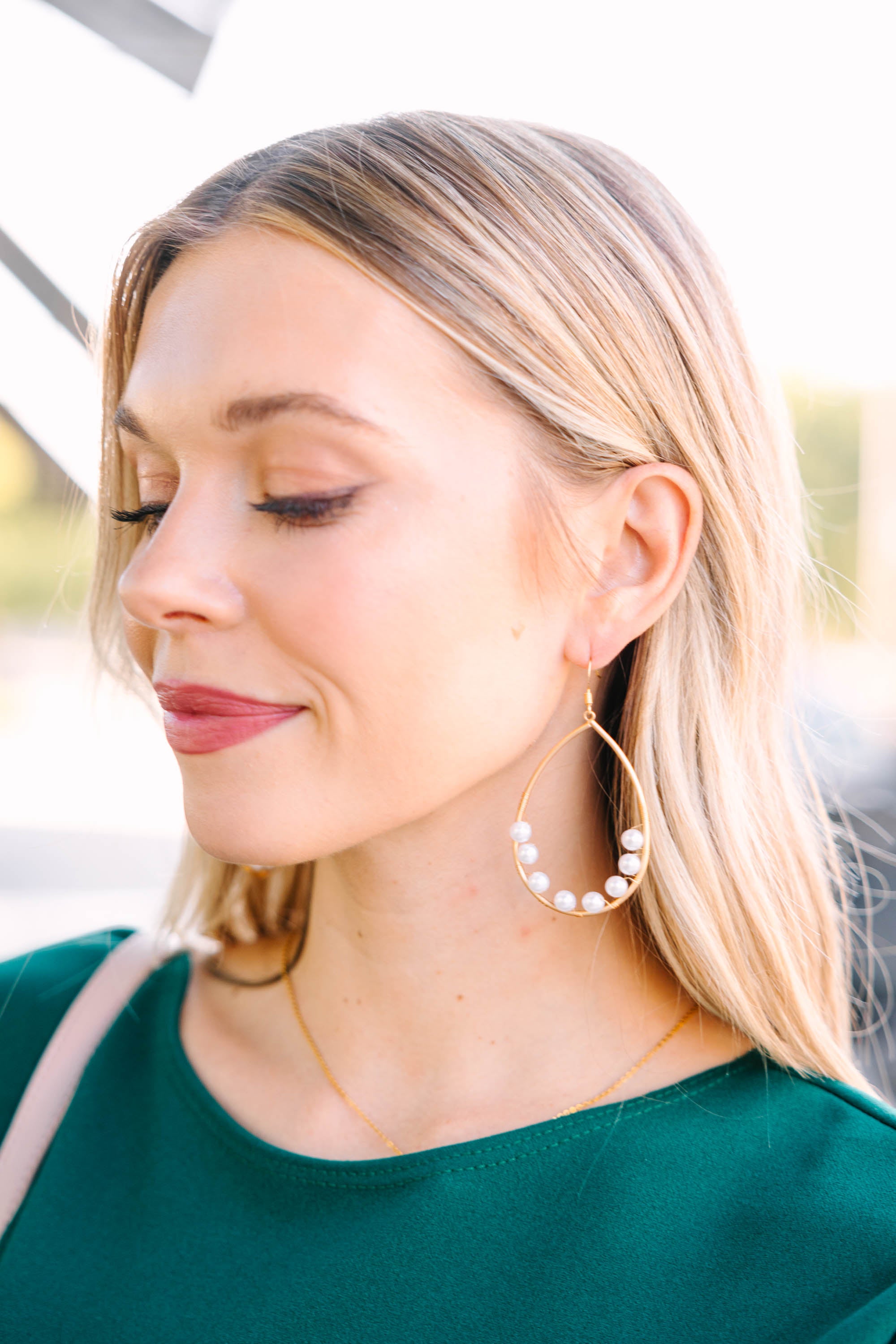 CHIRNAISHOP - As You Can See Gold Earrings