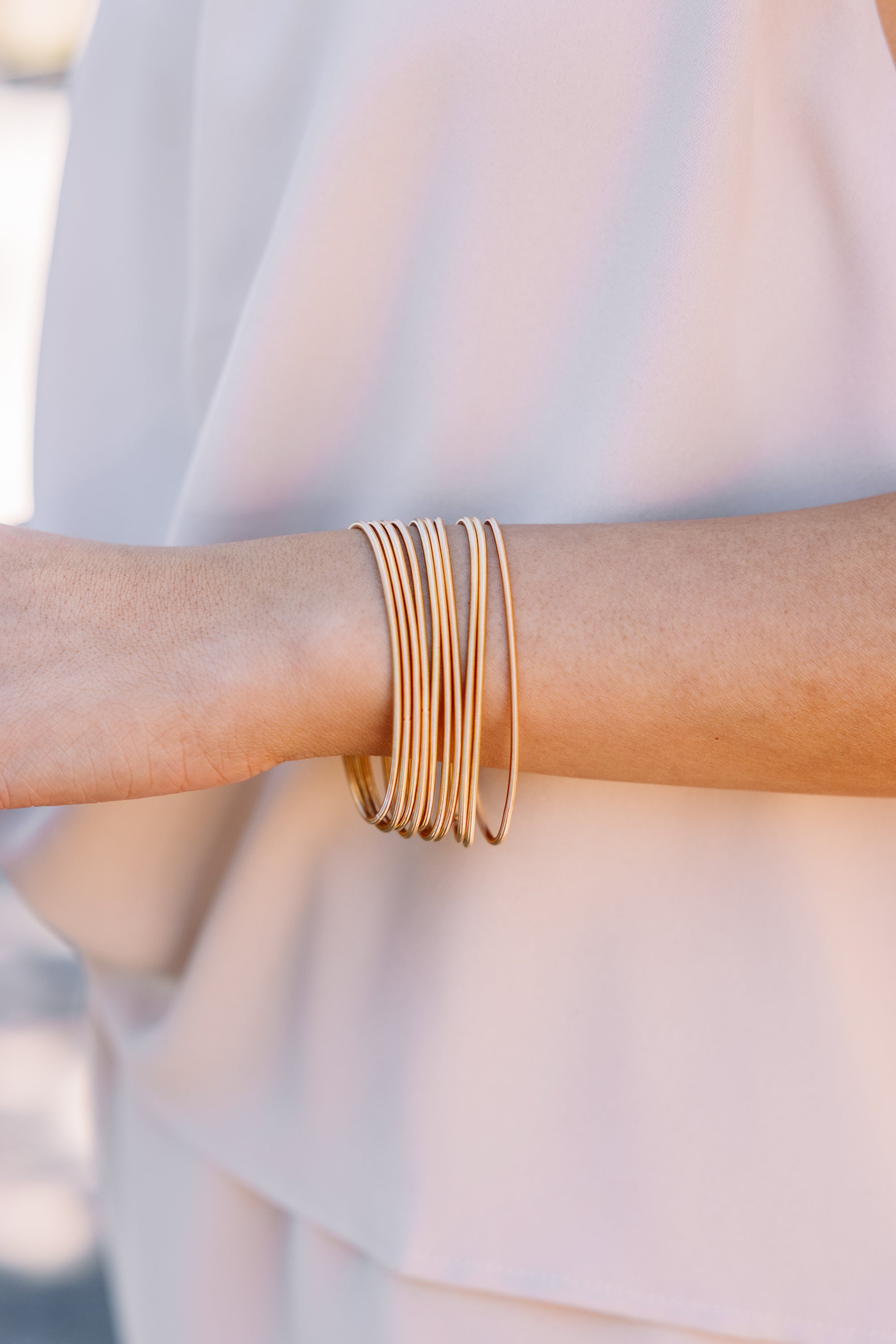 CHIRNAISHOP - Where You Are Gold Bracelet Set