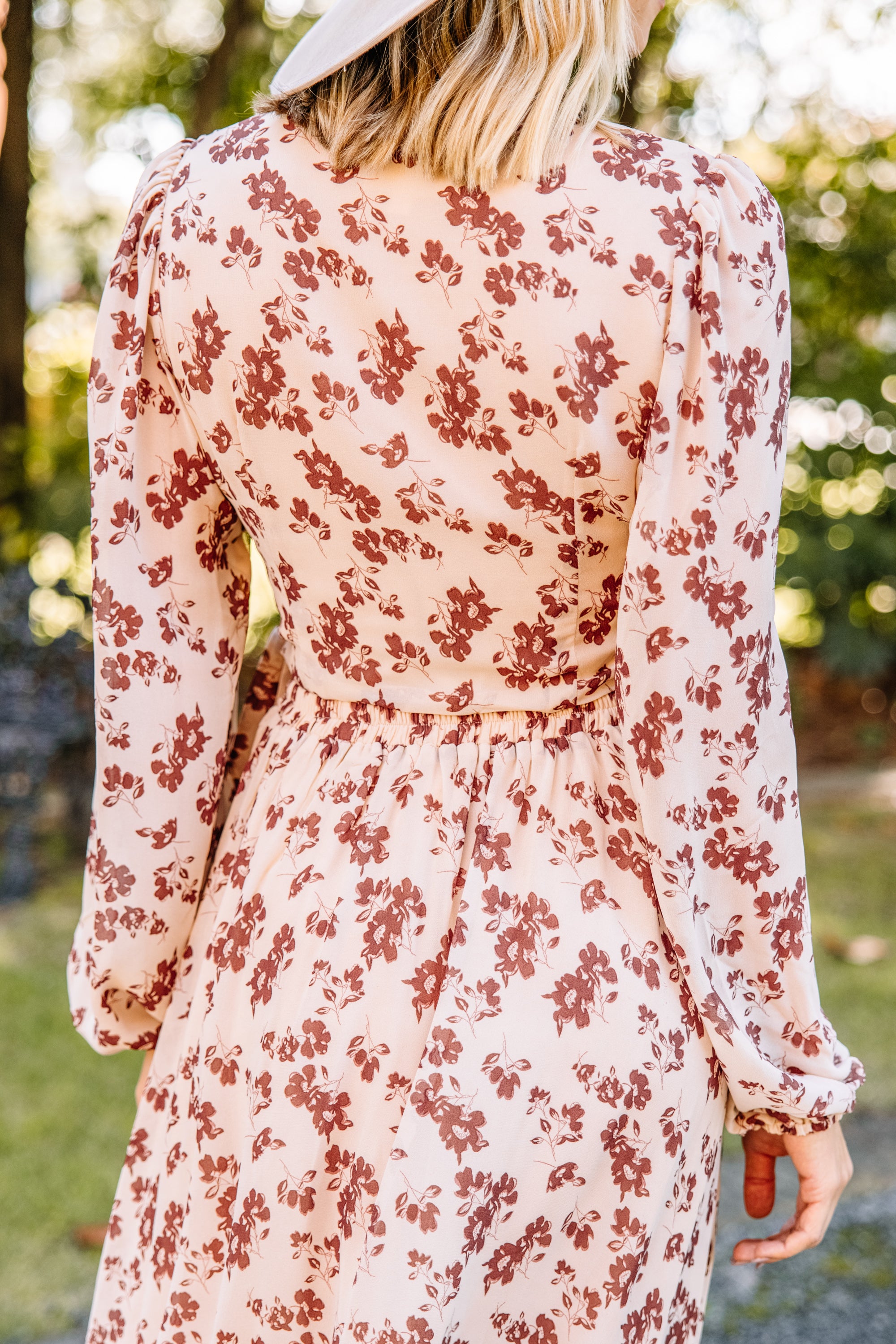 CHIRNAISHOP - Better Together Brick Red Ditsy Floral Set