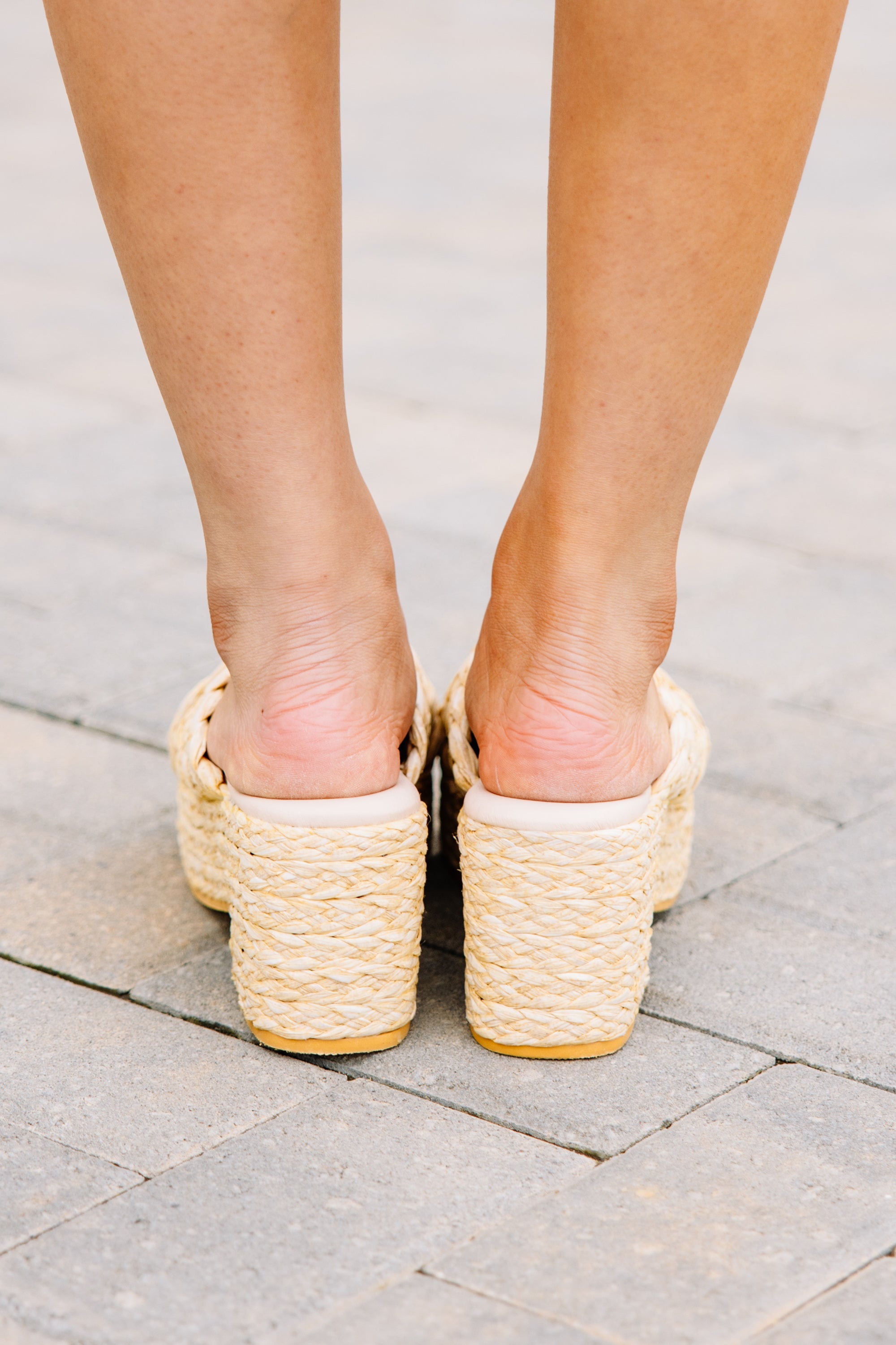 CHIRNAISHOP - Matisse: Walk The Pier Natural Jute Heels
