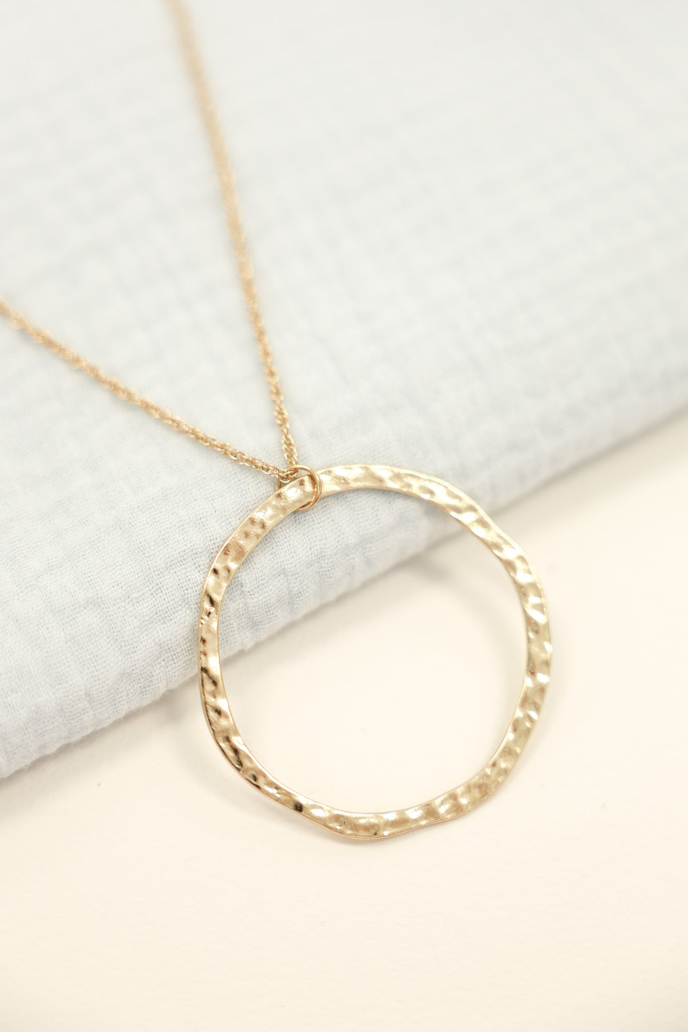 CHIRNAISHOP - As Always Gold Pendant Necklace