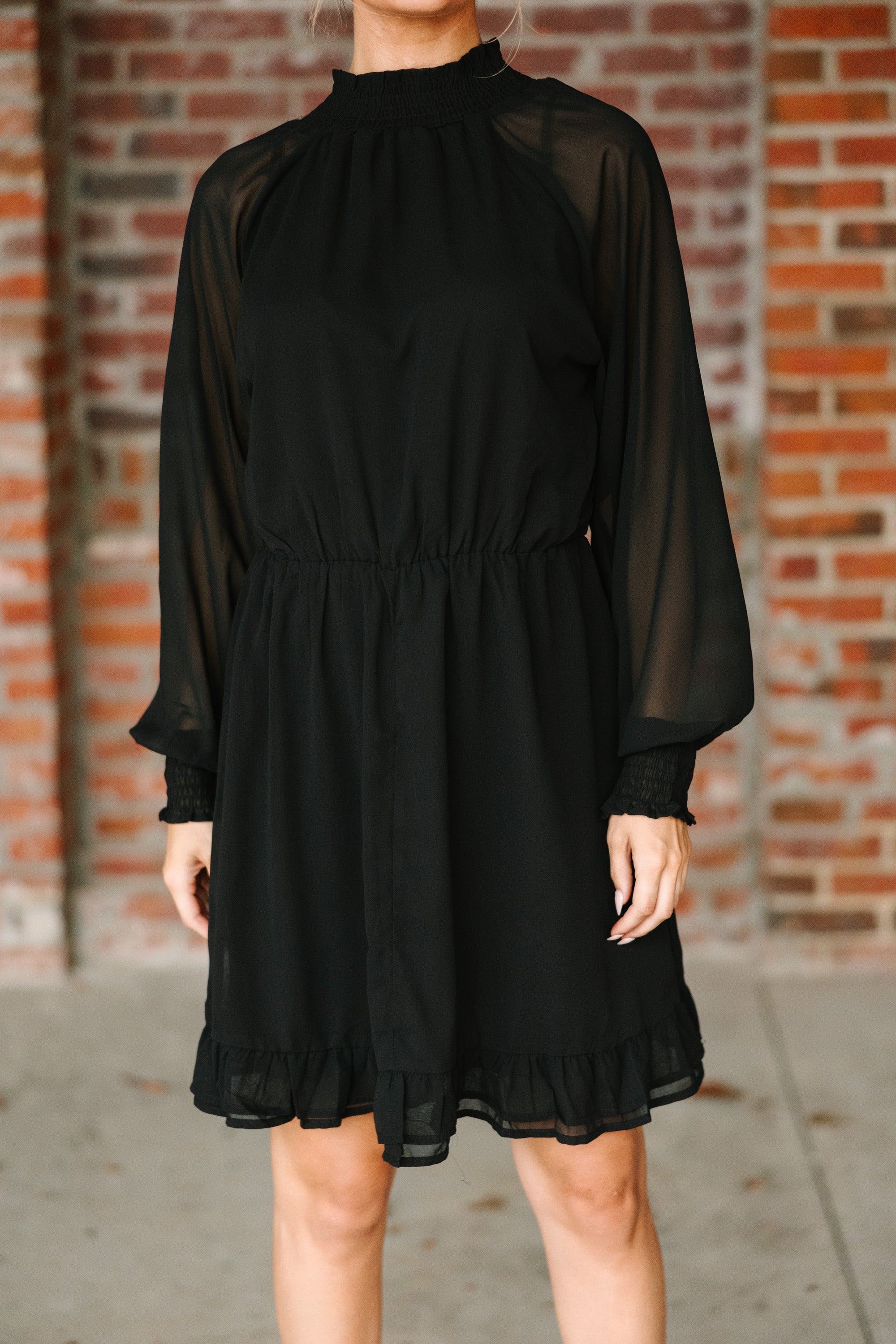 CHIRNAISHOP - Always Evolving Black Dress