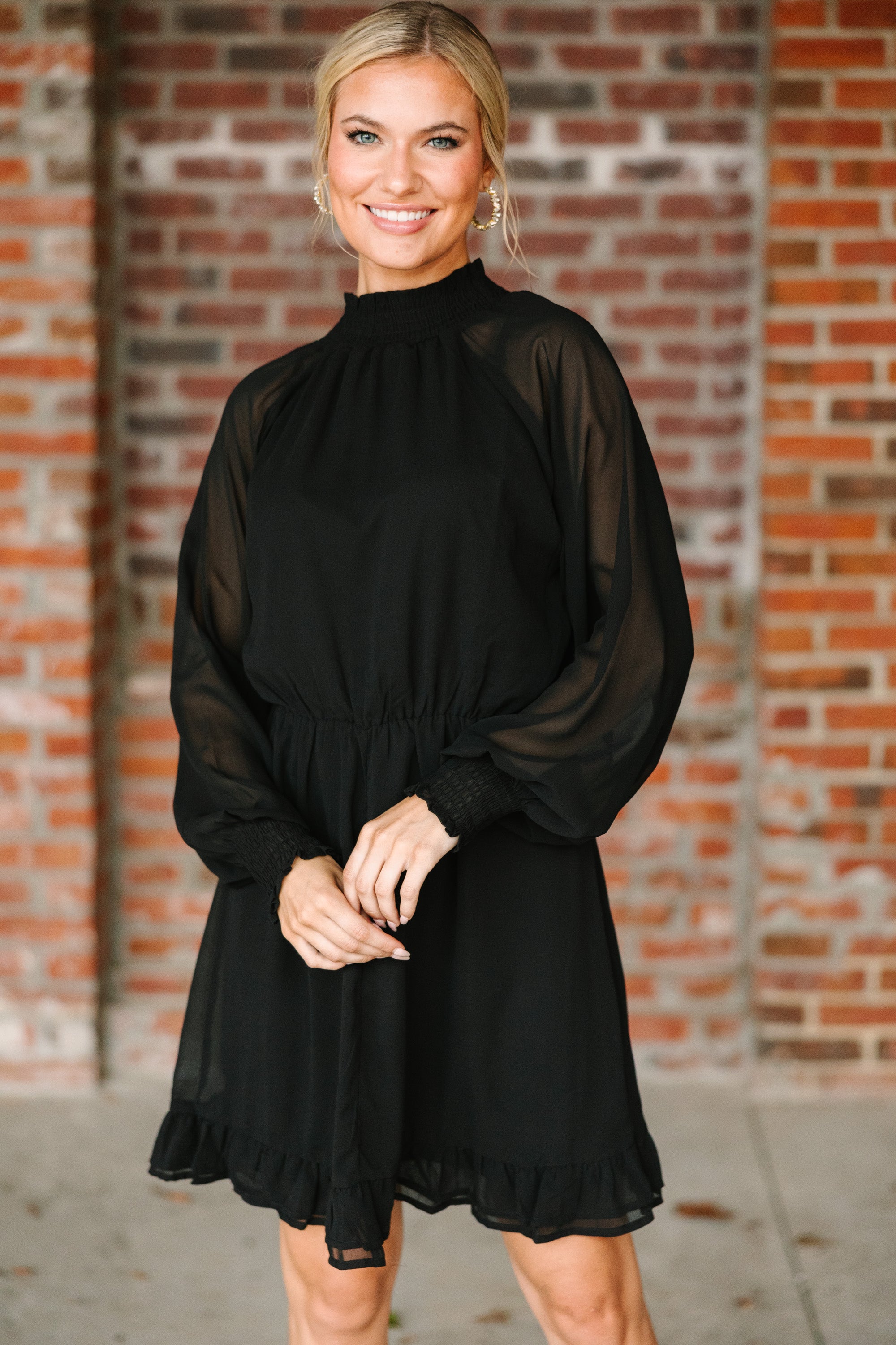 CHIRNAISHOP - Always Evolving Black Dress