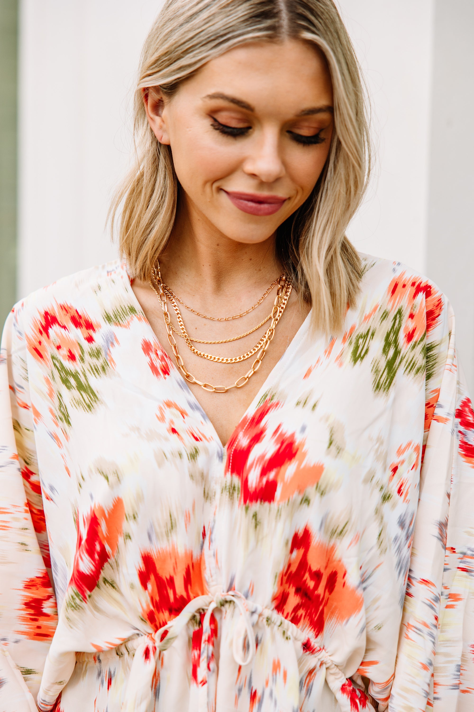 CHIRNAISHOP - Let's Get Together Gold Layered Necklace