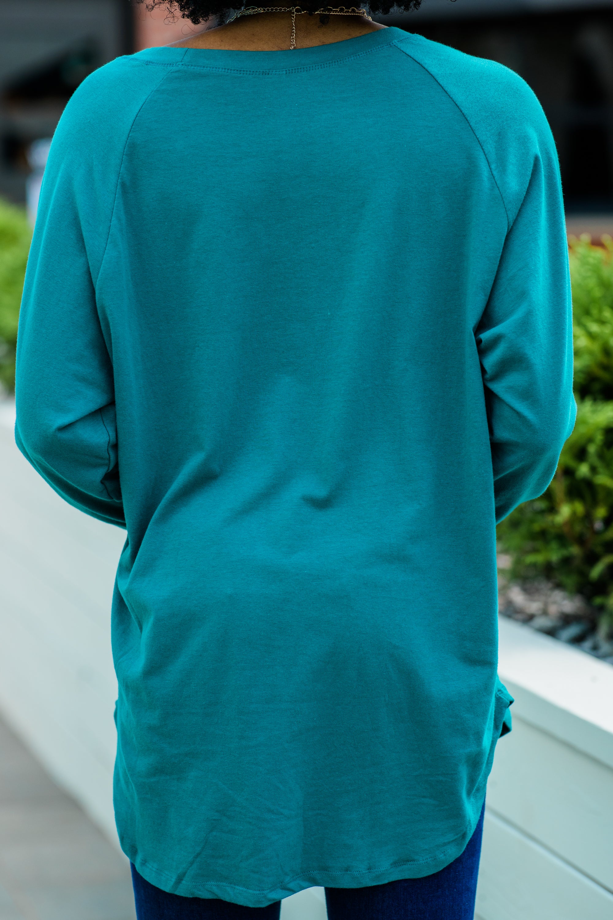 CHIRNAISHOP - Easy Like Sunday Emerald Green Tunic