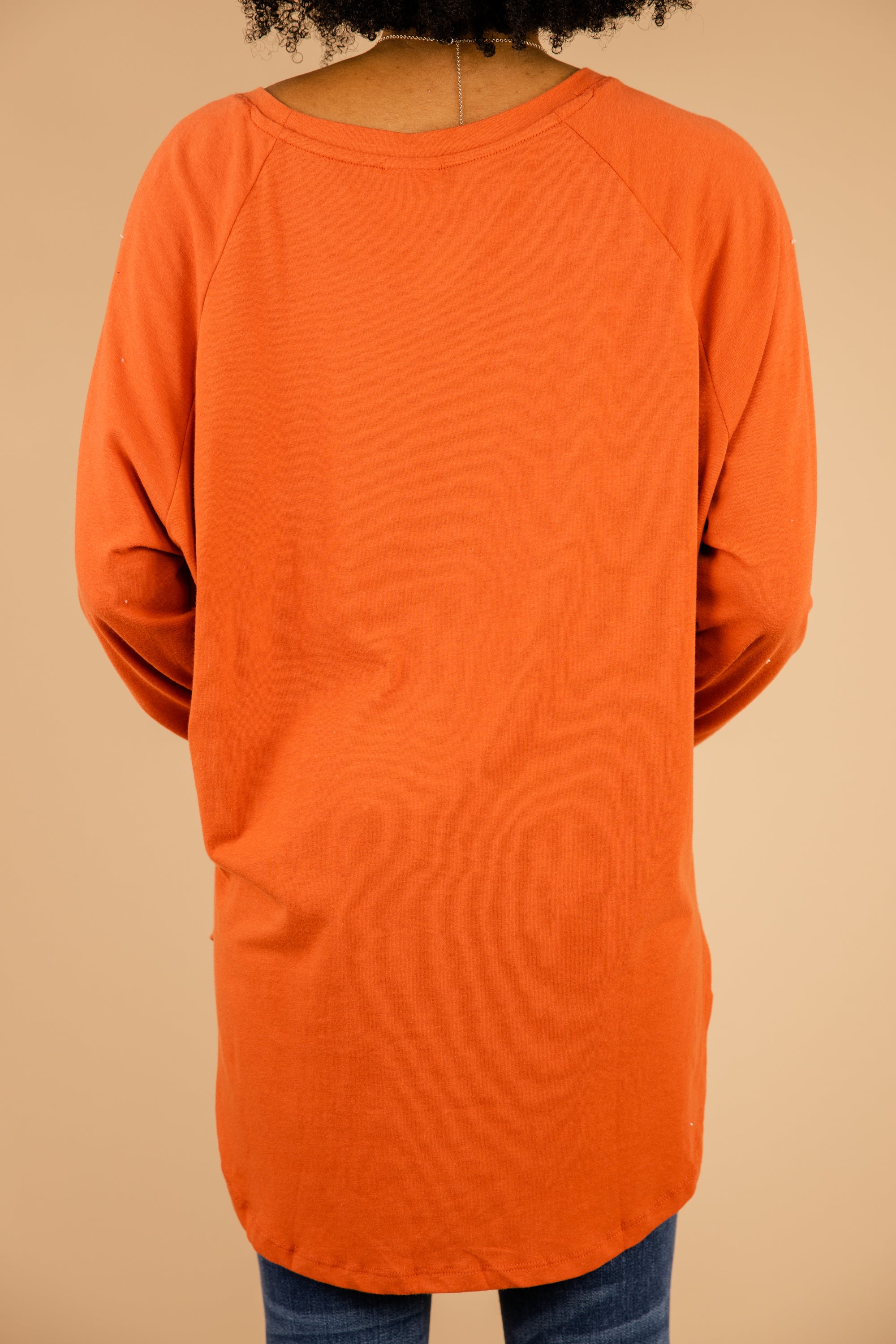 CHIRNAISHOP - Easy Like Sunday Rust Orange Tunic