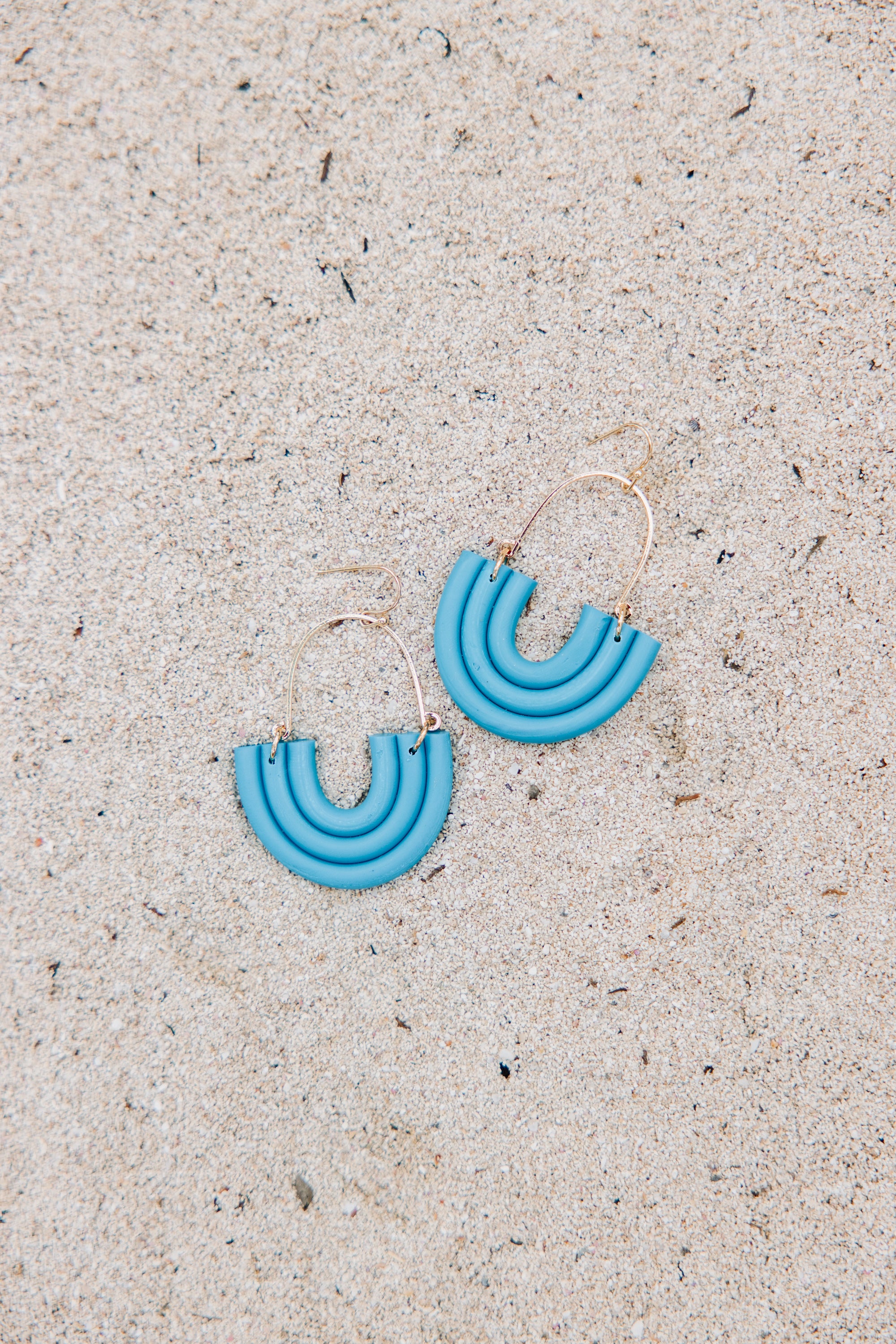 CHIRNAISHOP - It's Your Turn Turquoise Blue Earrings