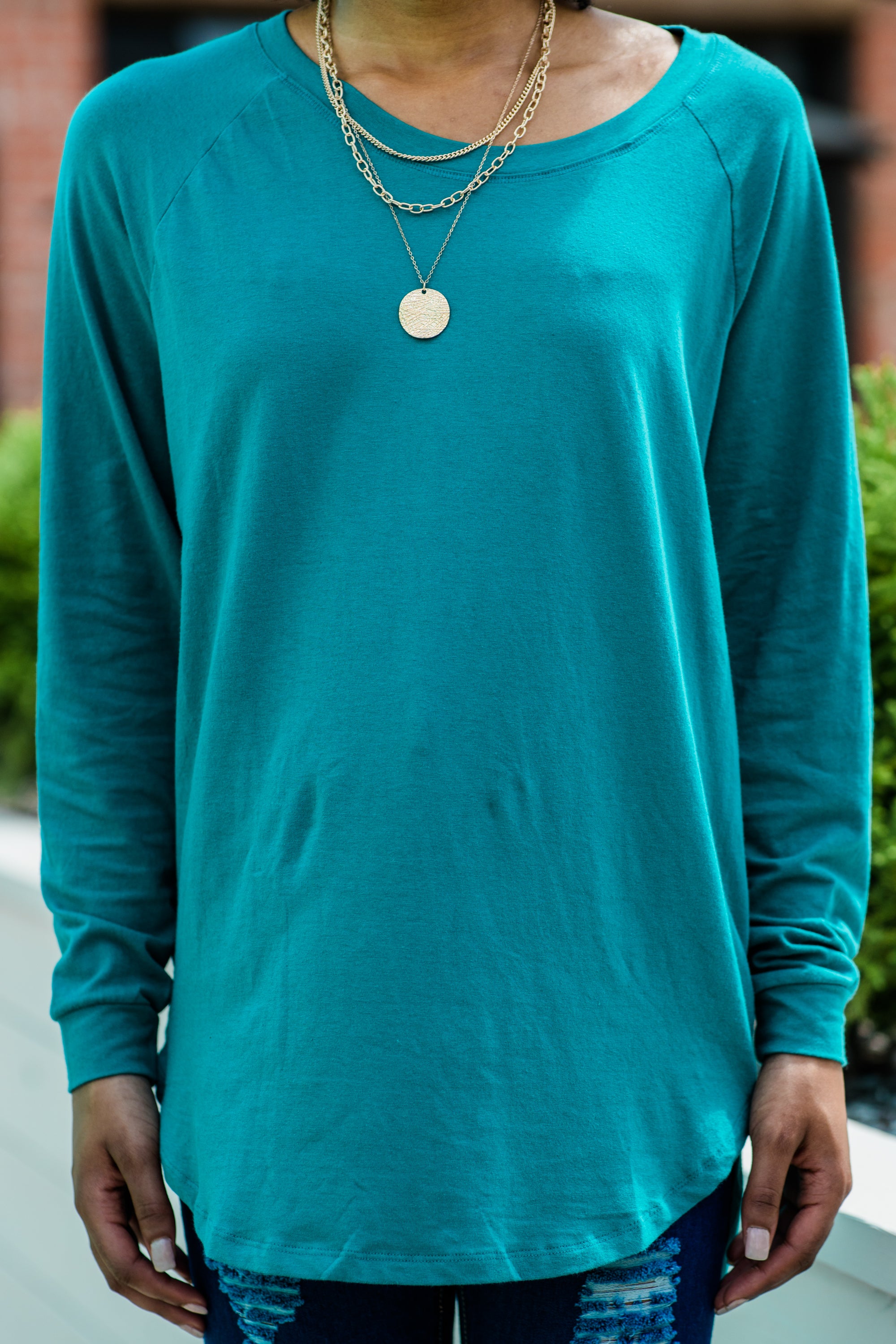 CHIRNAISHOP - Easy Like Sunday Emerald Green Tunic