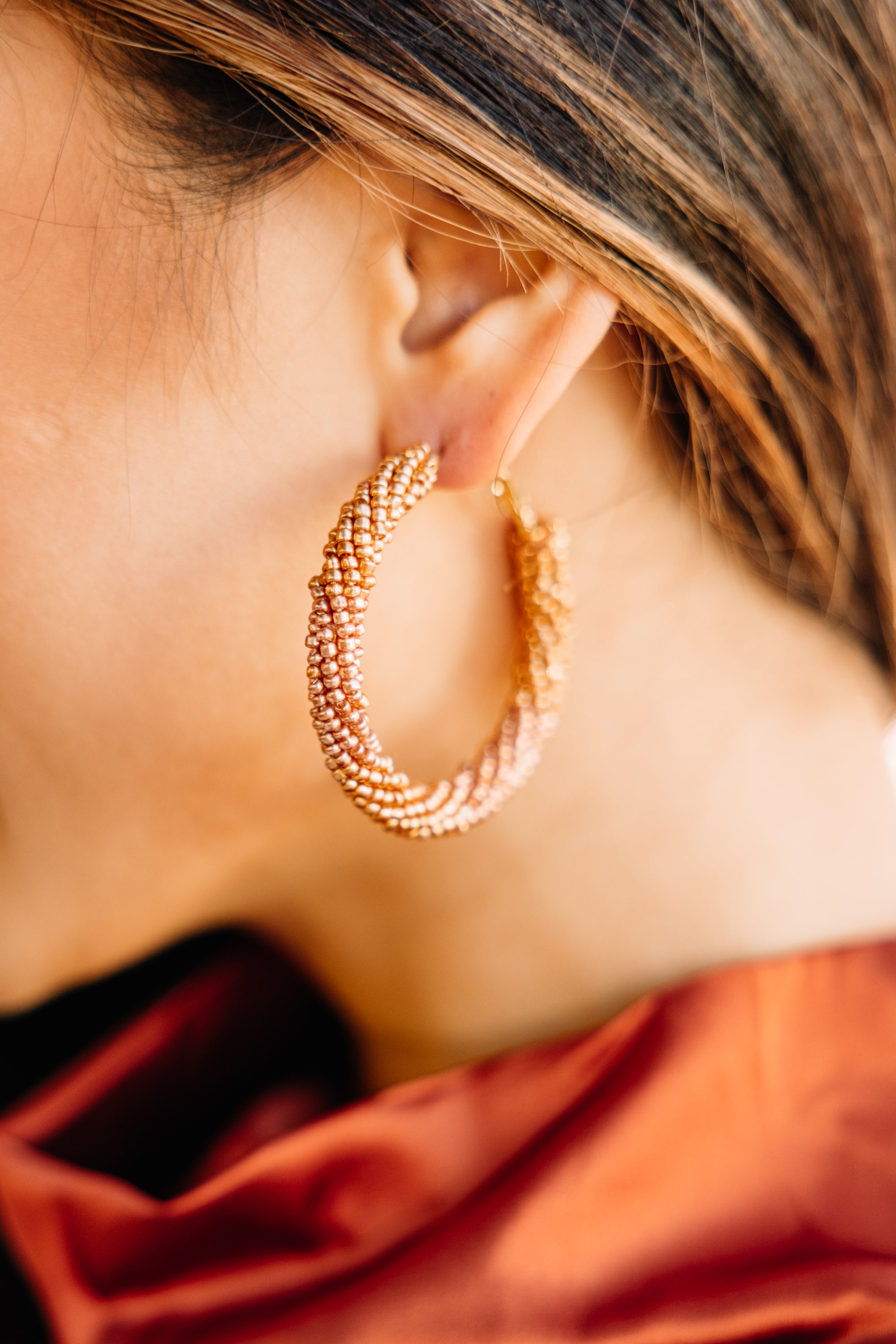 CHIRNAISHOP - Just Feels Right Copper Earrings