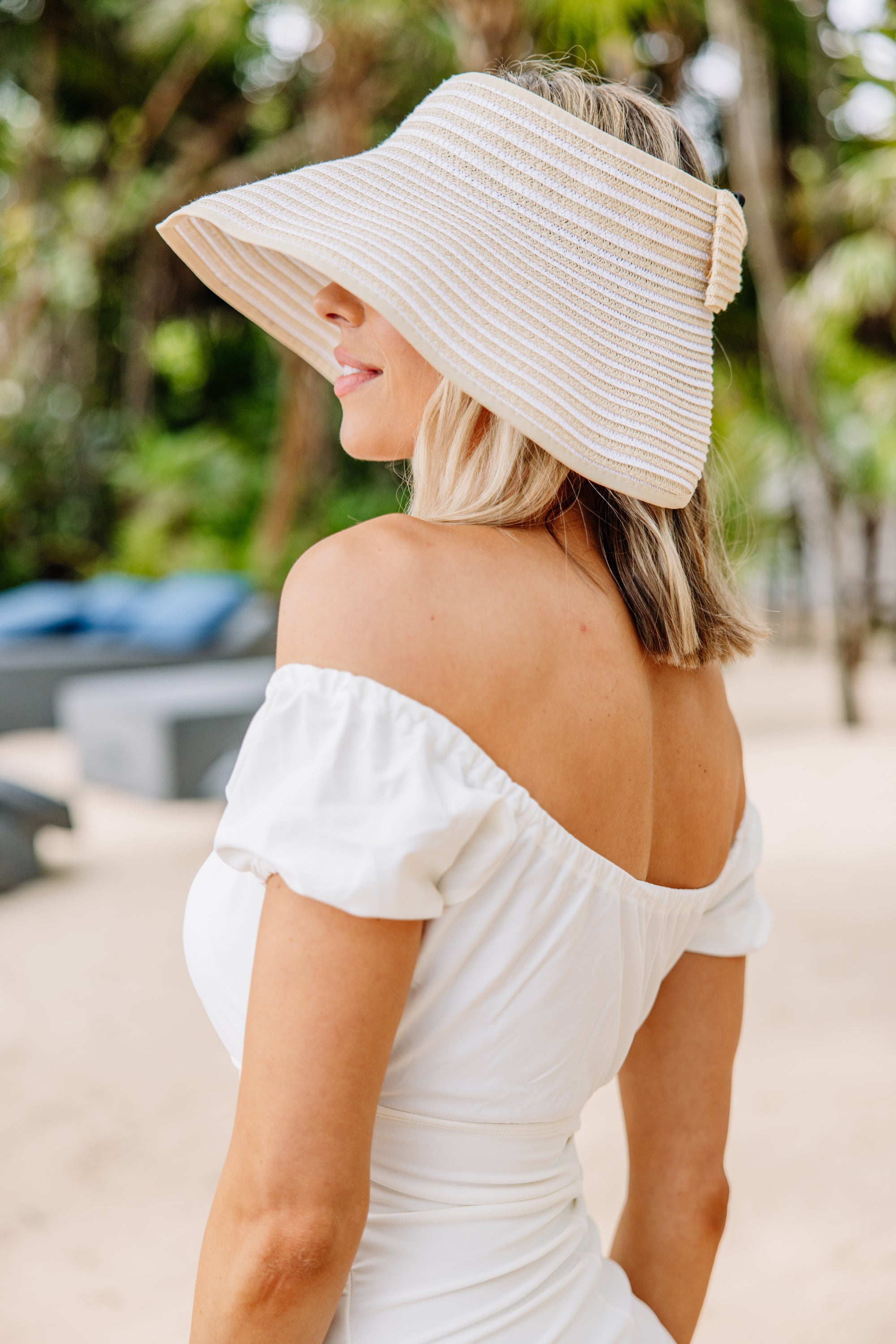 CHIRNAISHOP - Made In The Shade Straw Foldable Visor