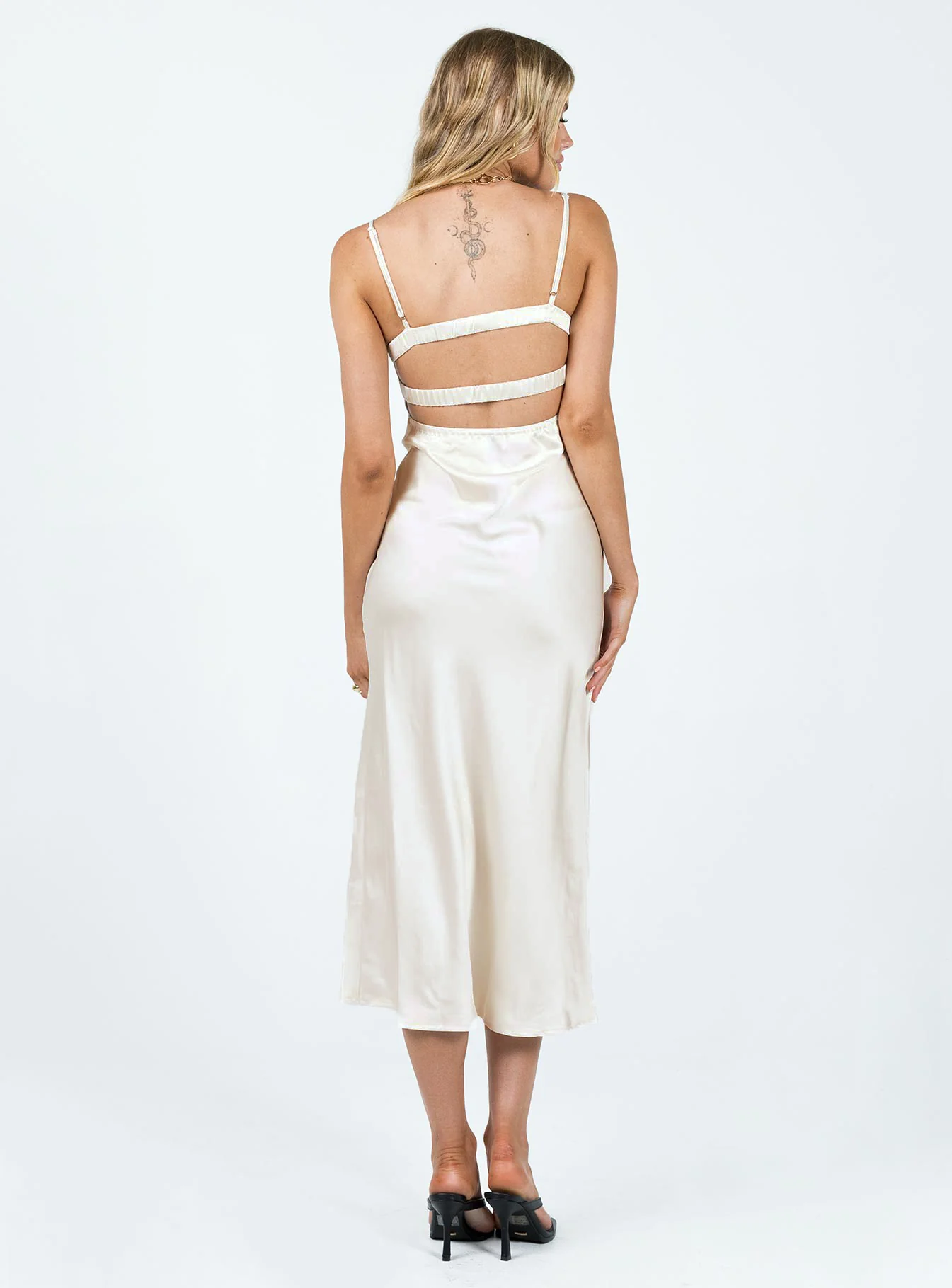 Missy Midi Dress Champagne