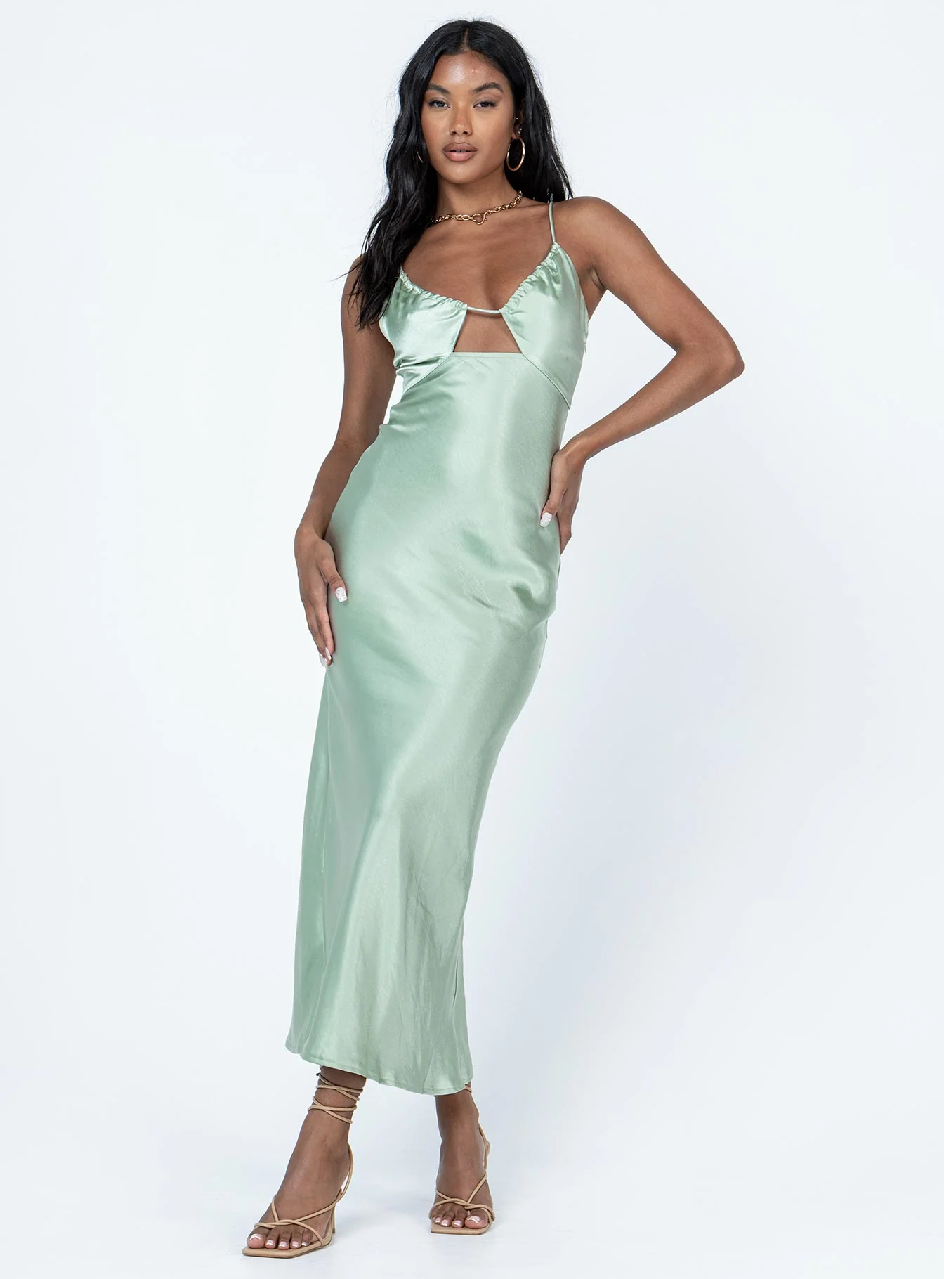 Danica Maxi Dress Green