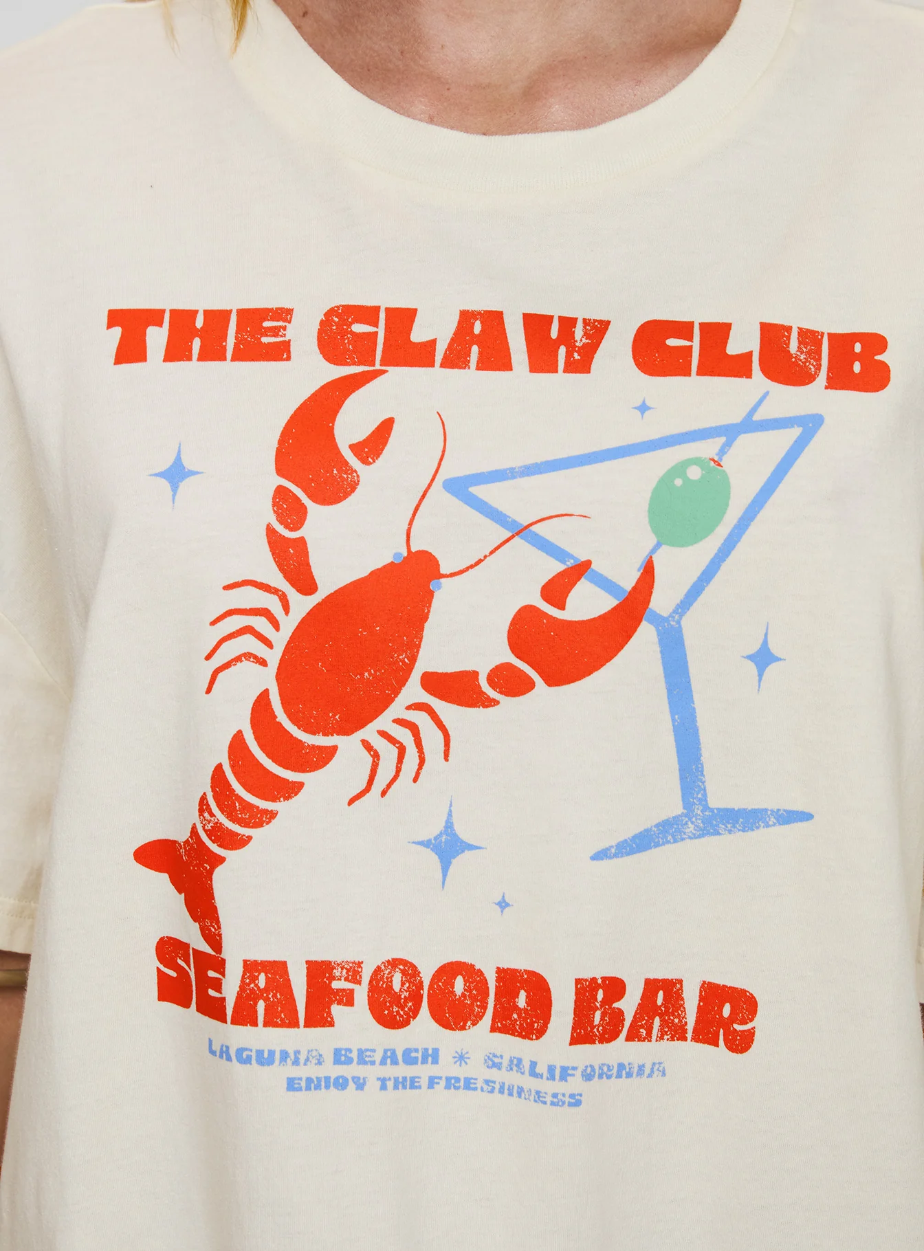 The Claw Club Oversized Tee Yellow