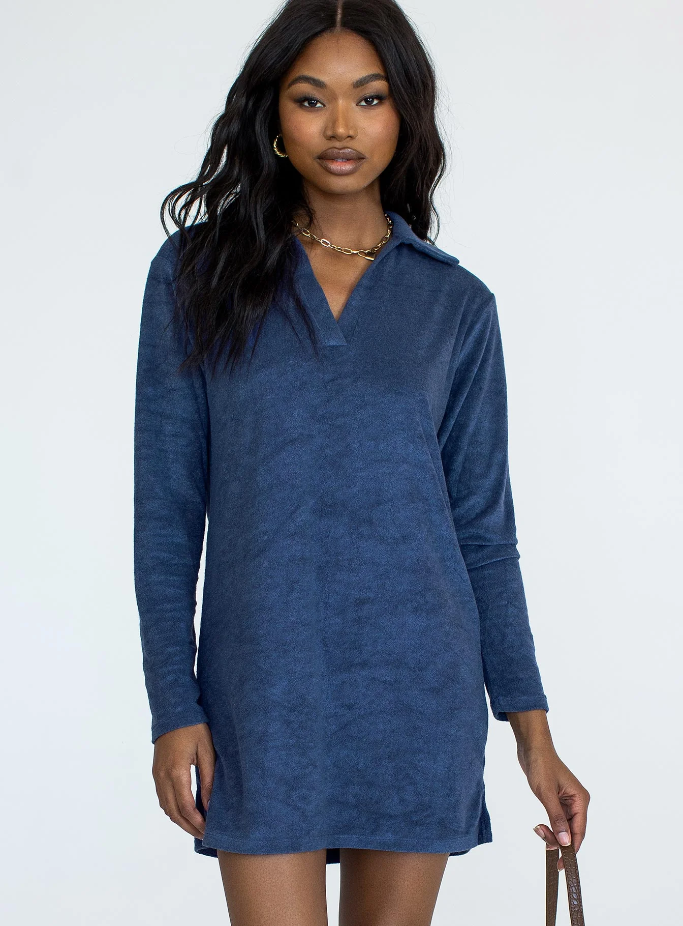 Farah Mini Dress Navy