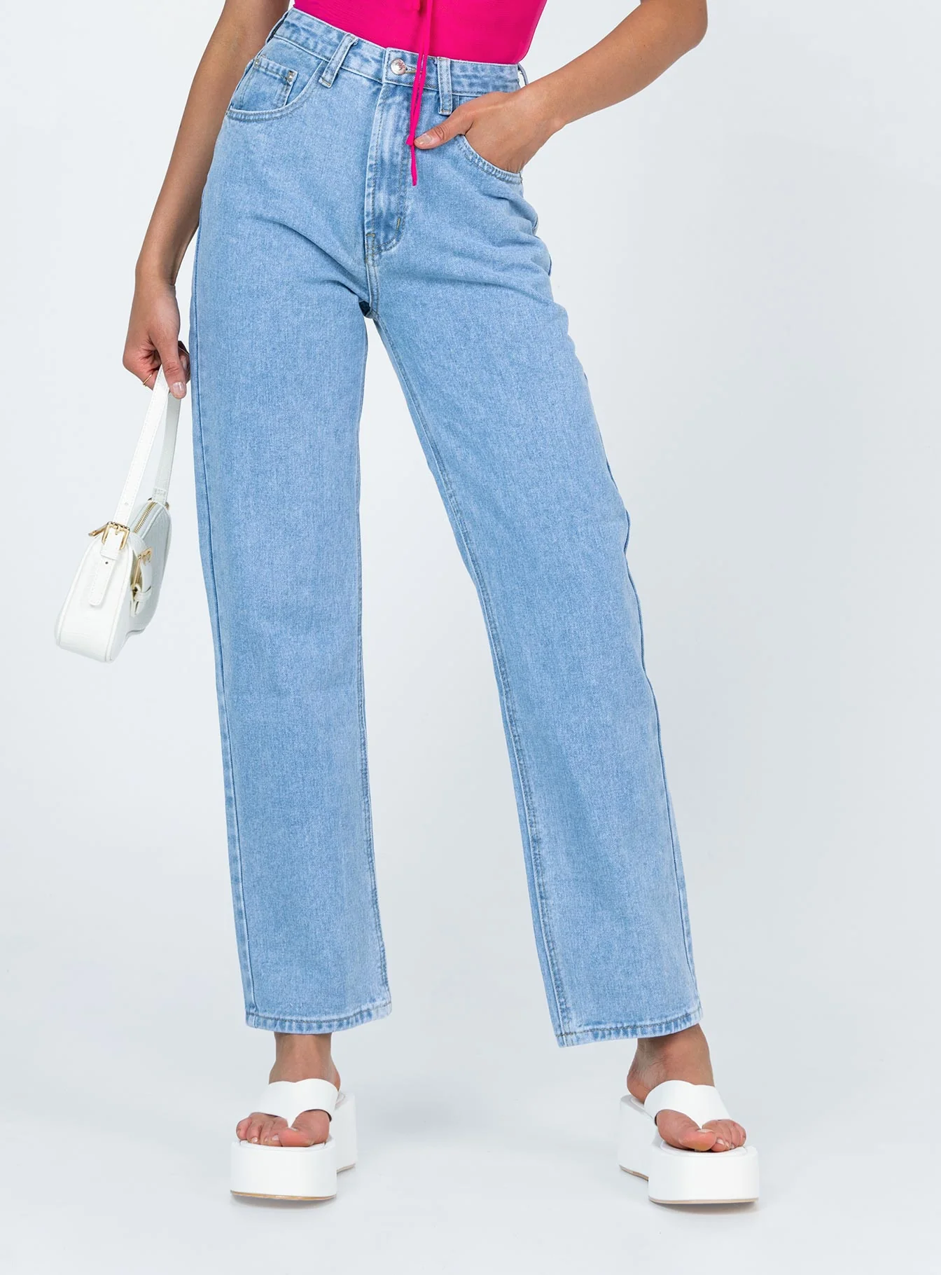 Eugene Straight Leg Denim Jeans