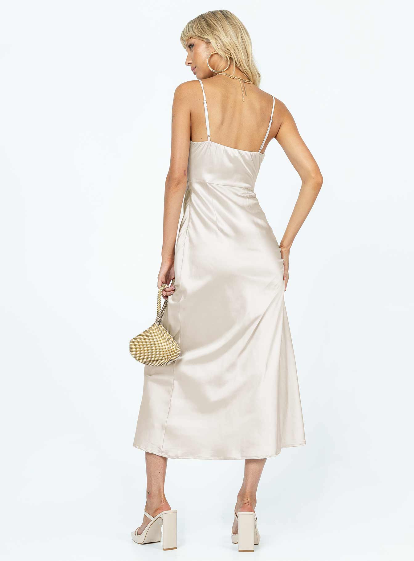 Perrie Midi Dress Cream