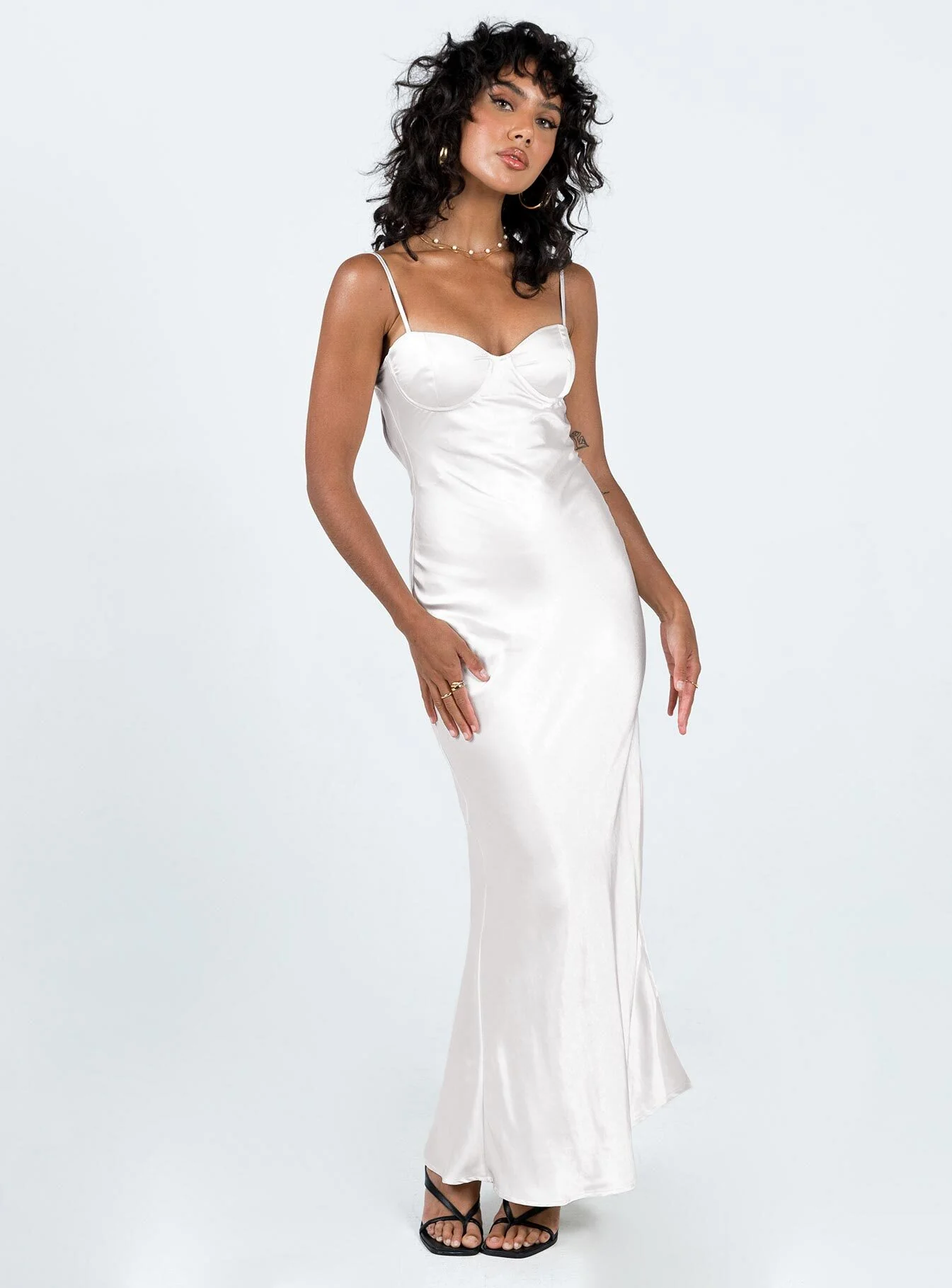 Creewood Maxi Dress Champagne