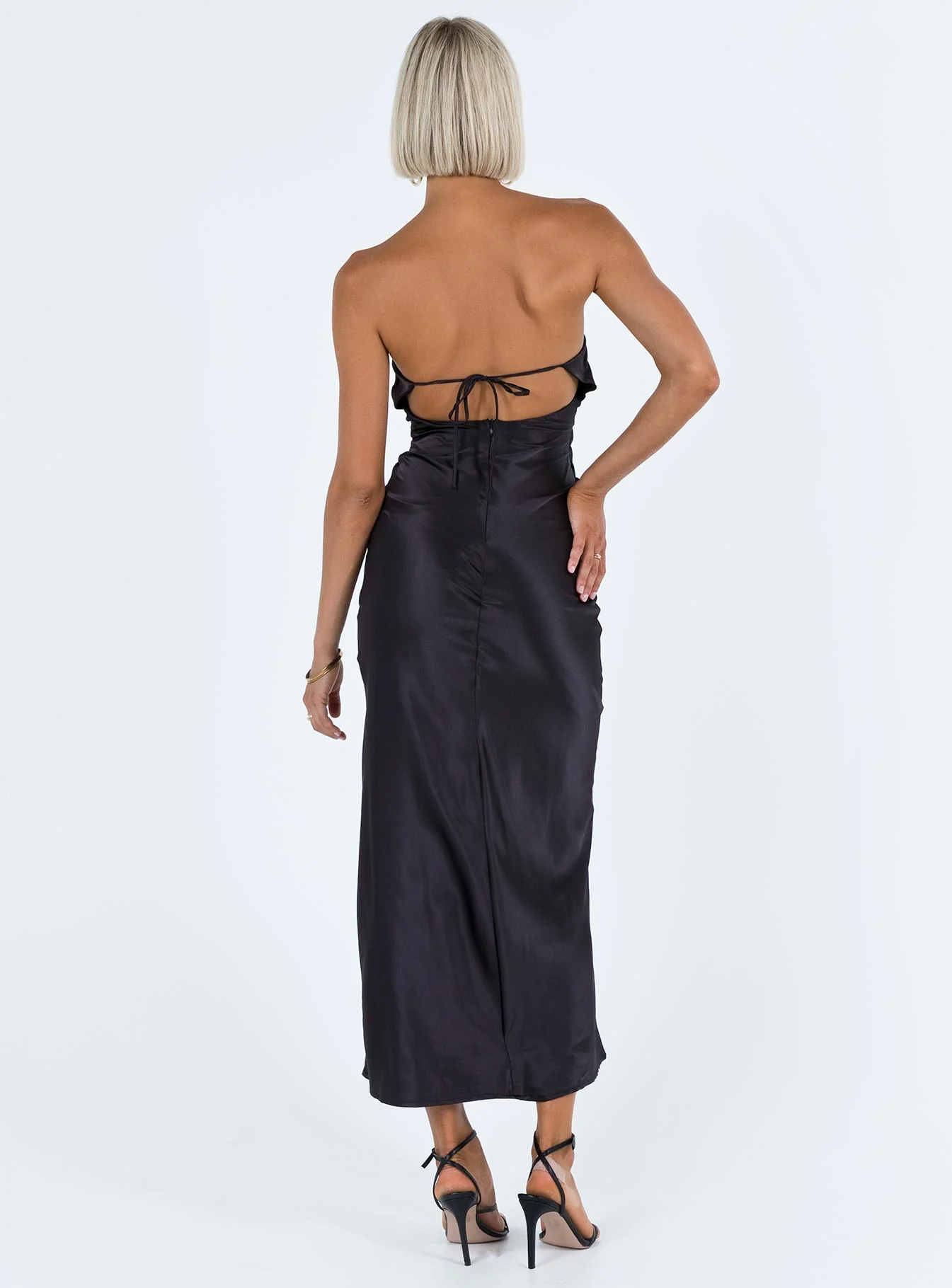 Bellwood Strapless Maxi Dress Black