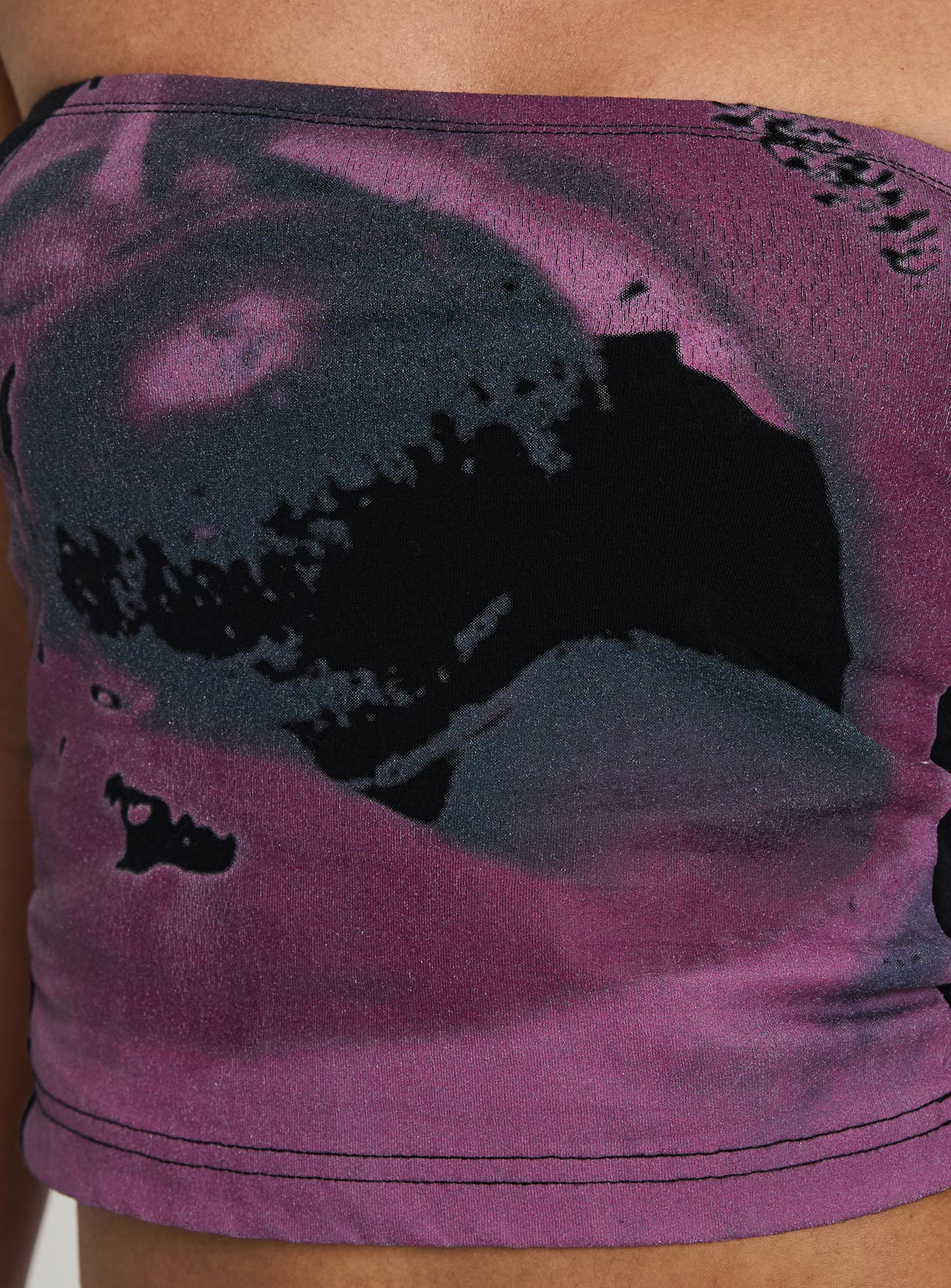 Cherry Lips Tube Top Multi