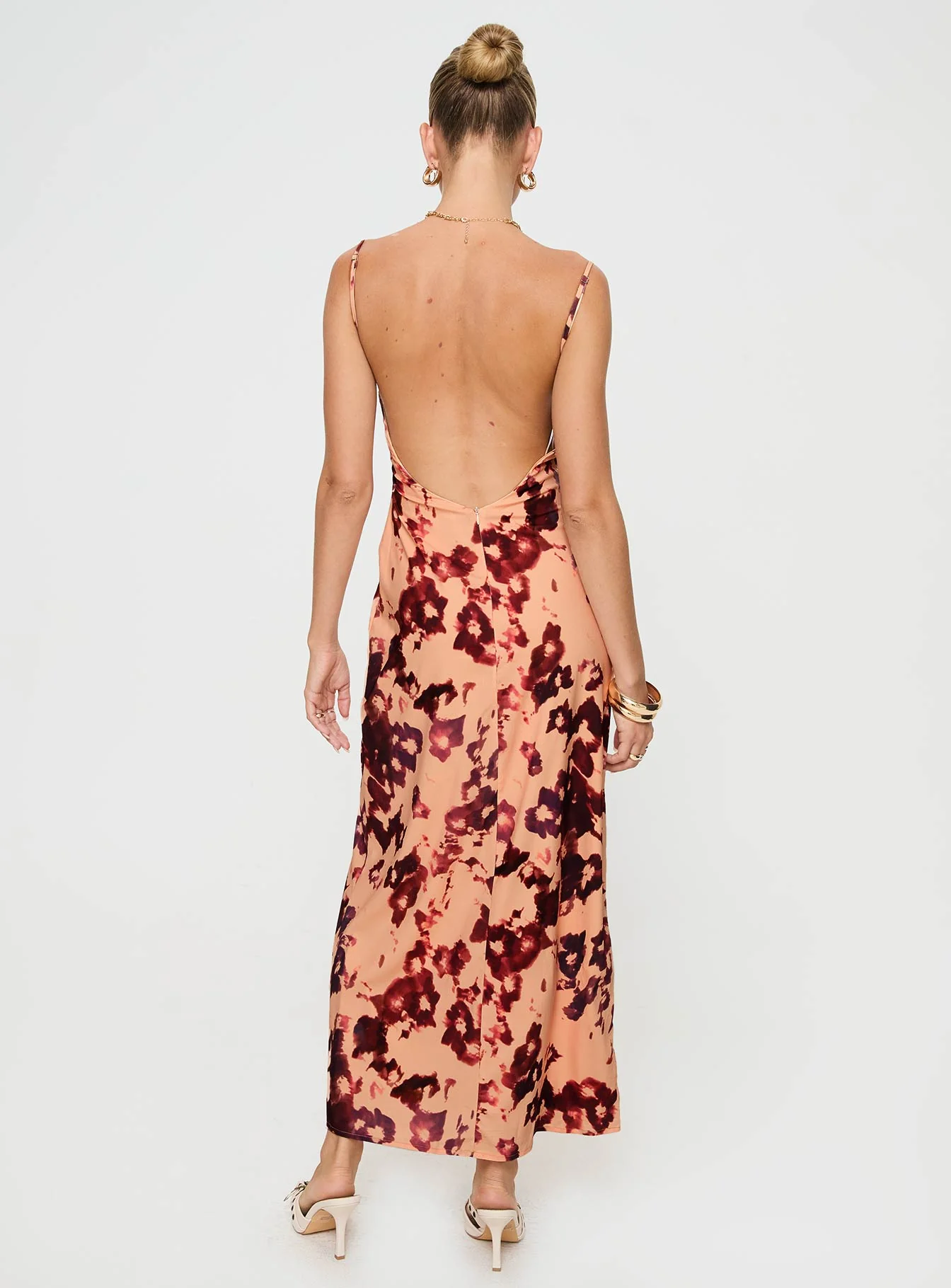 Gracele Maxi Dress Pink Floral