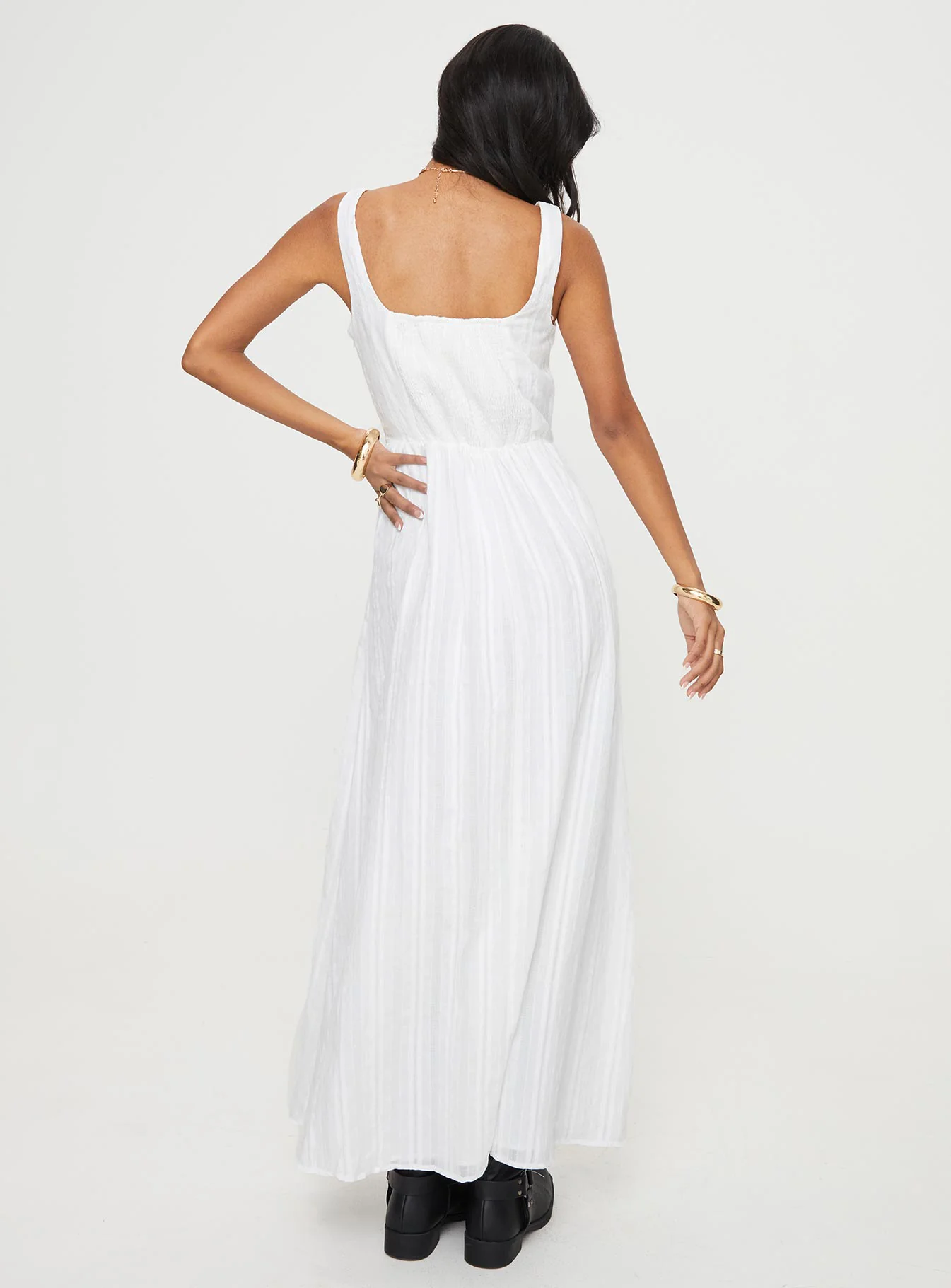 Lorinda Maxi Dress White