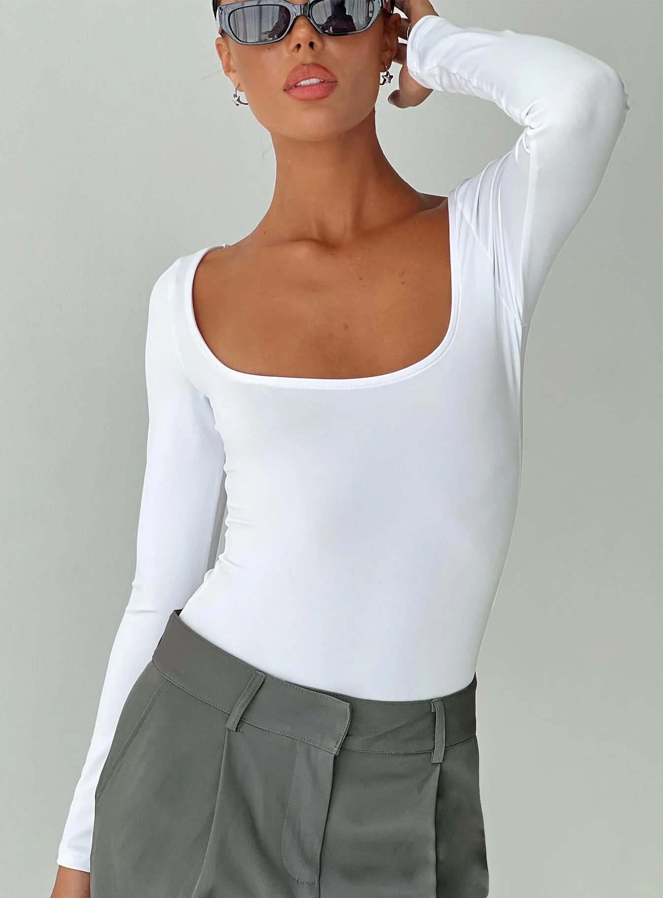 Ellery Bodysuit White