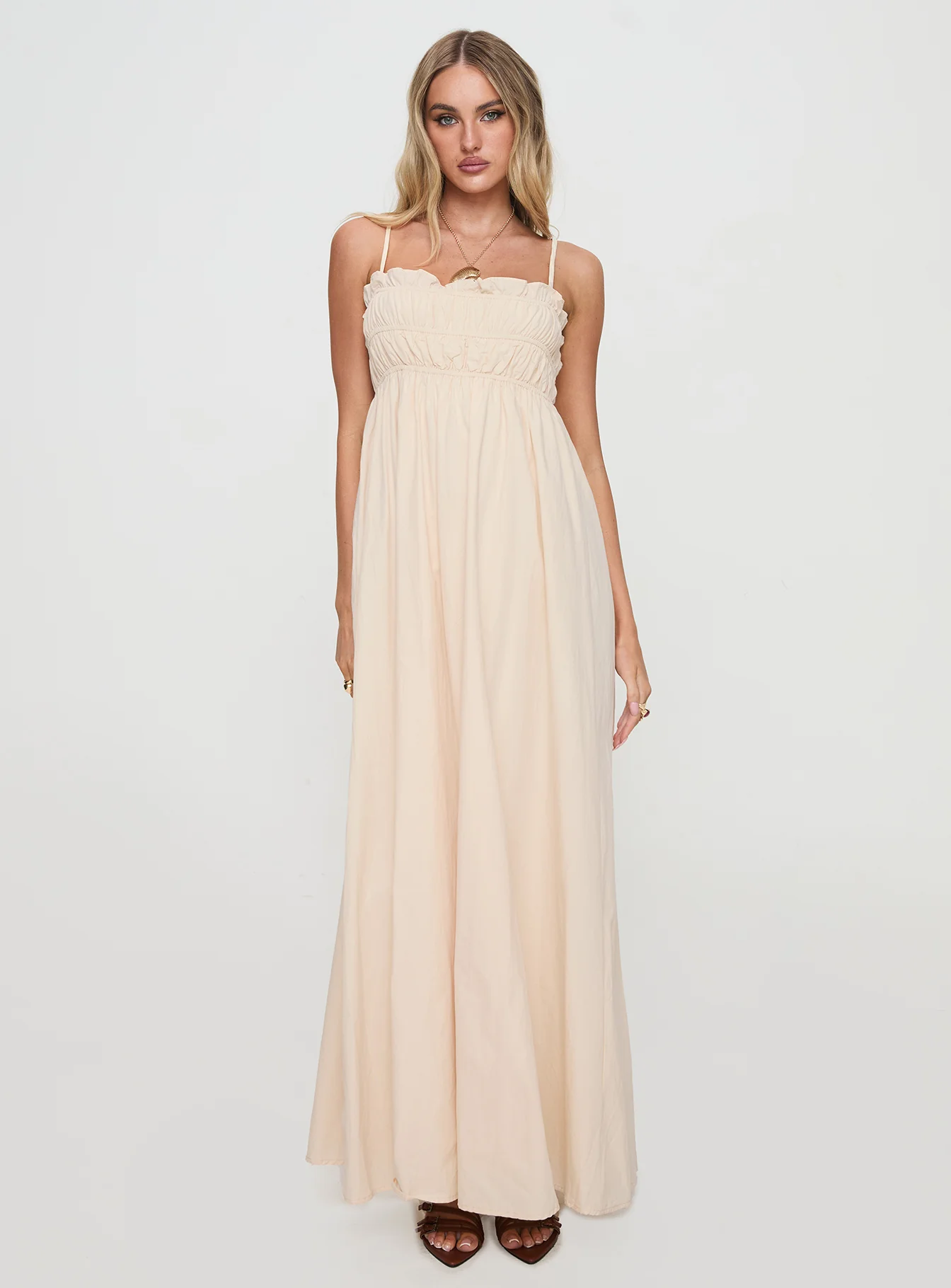 Love All Around Maxi Dress Cream