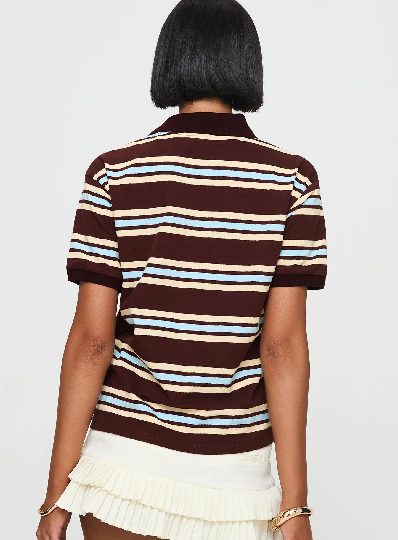 Leisure Polo Chocolate Multi