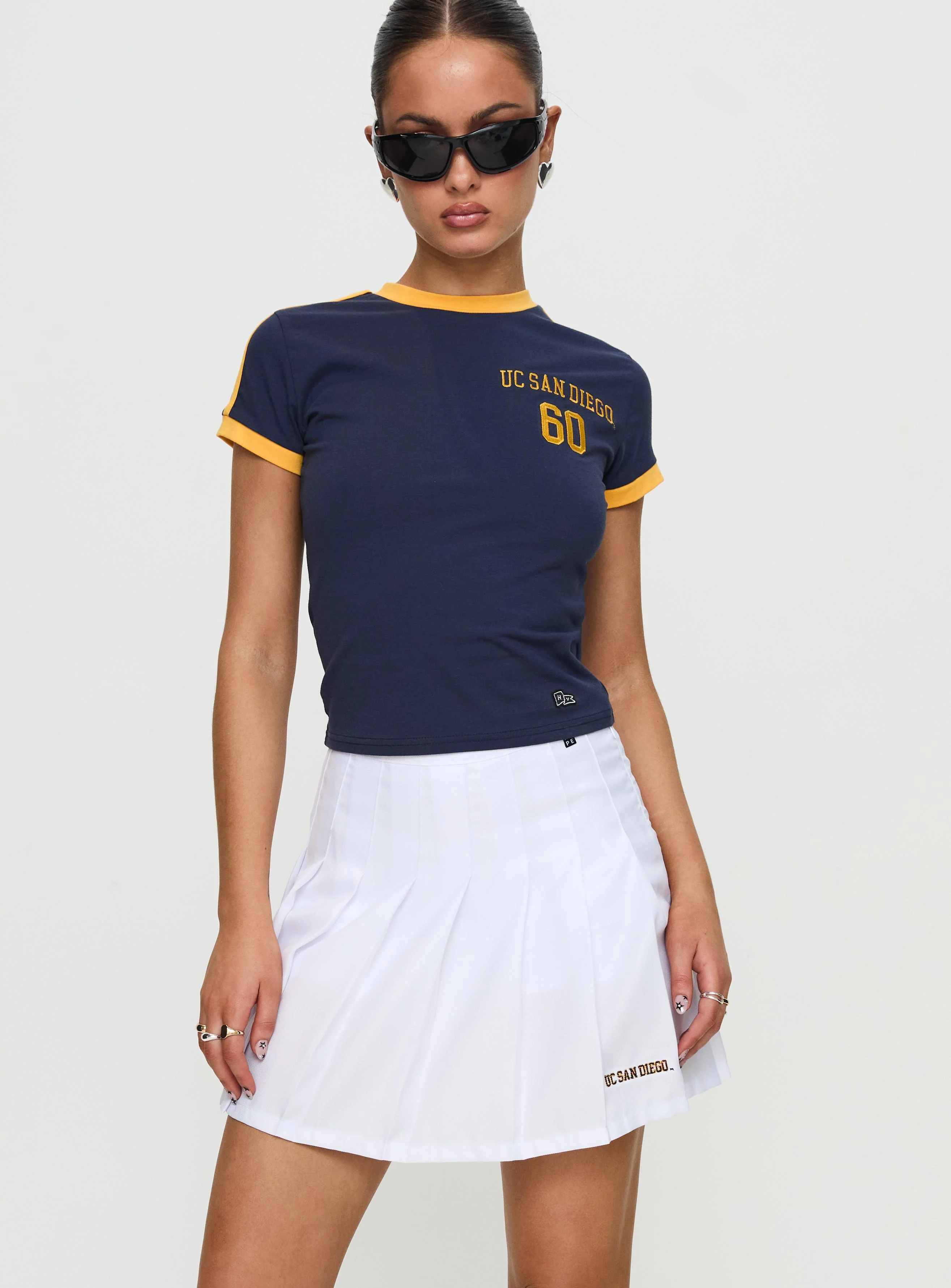 UCSD Tennis Skort White