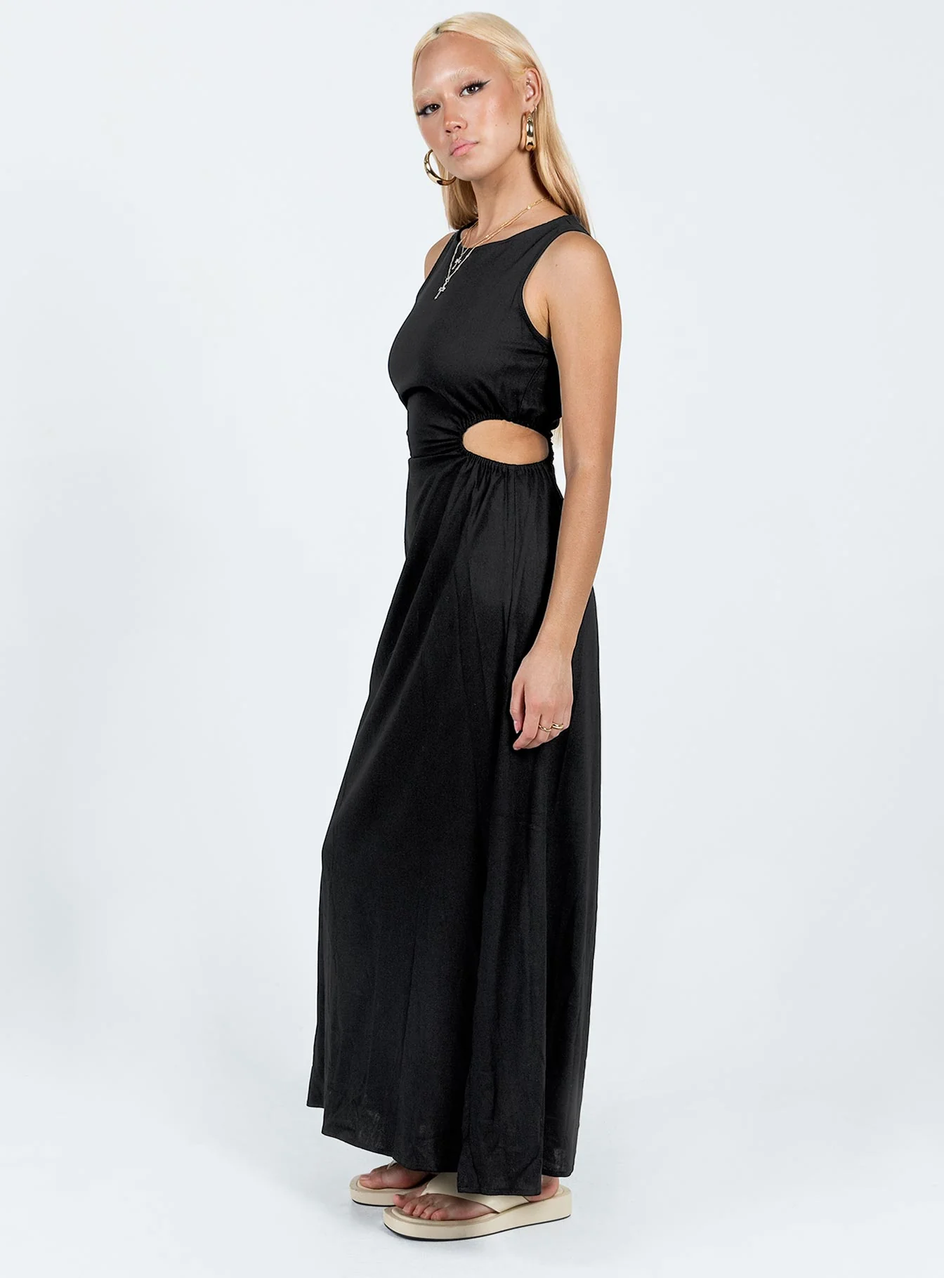 Lonso Midi Dress Black