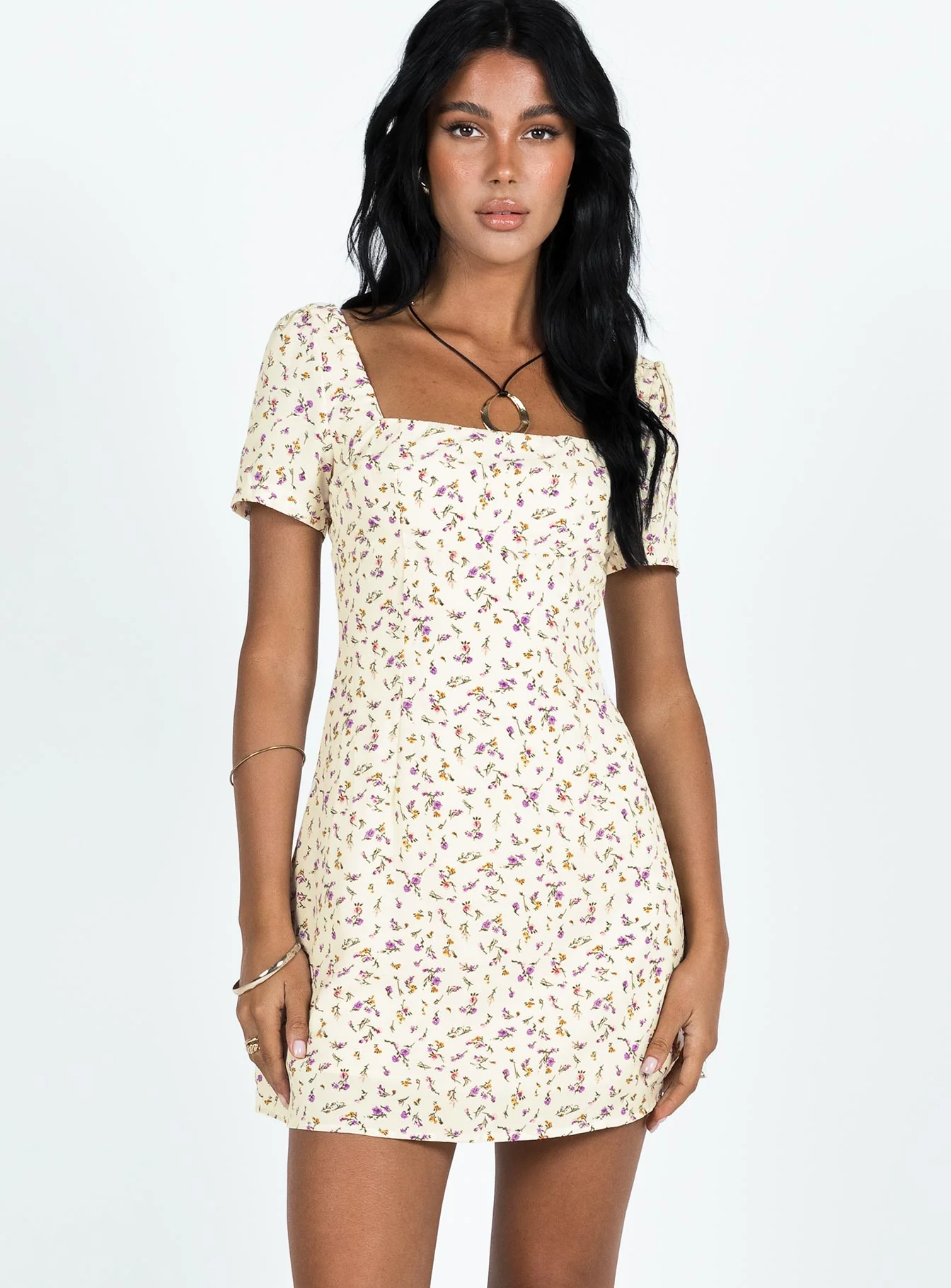 Hastings Mini Dress Multi Floral