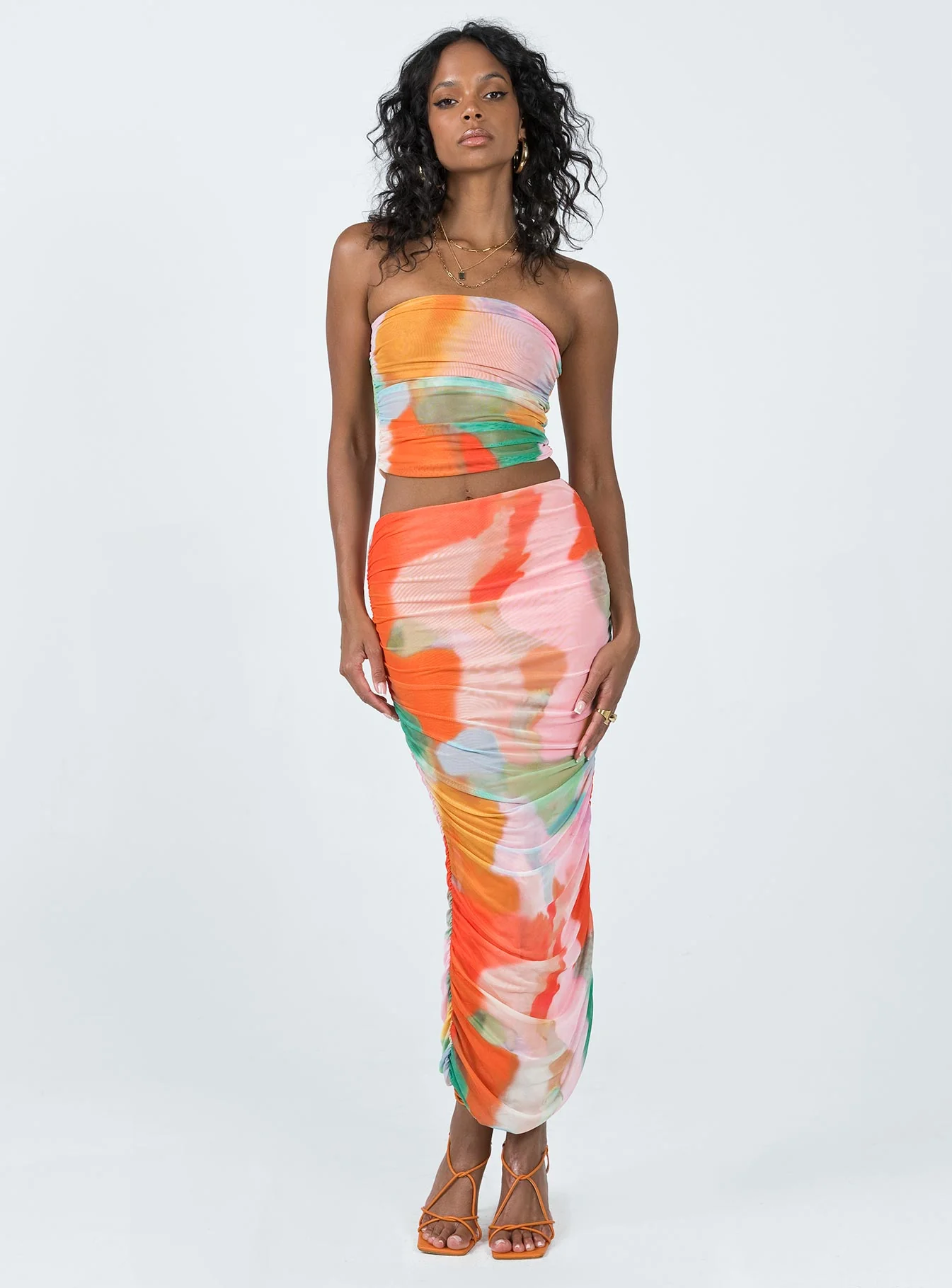 Balcatta Maxi Skirt Multi