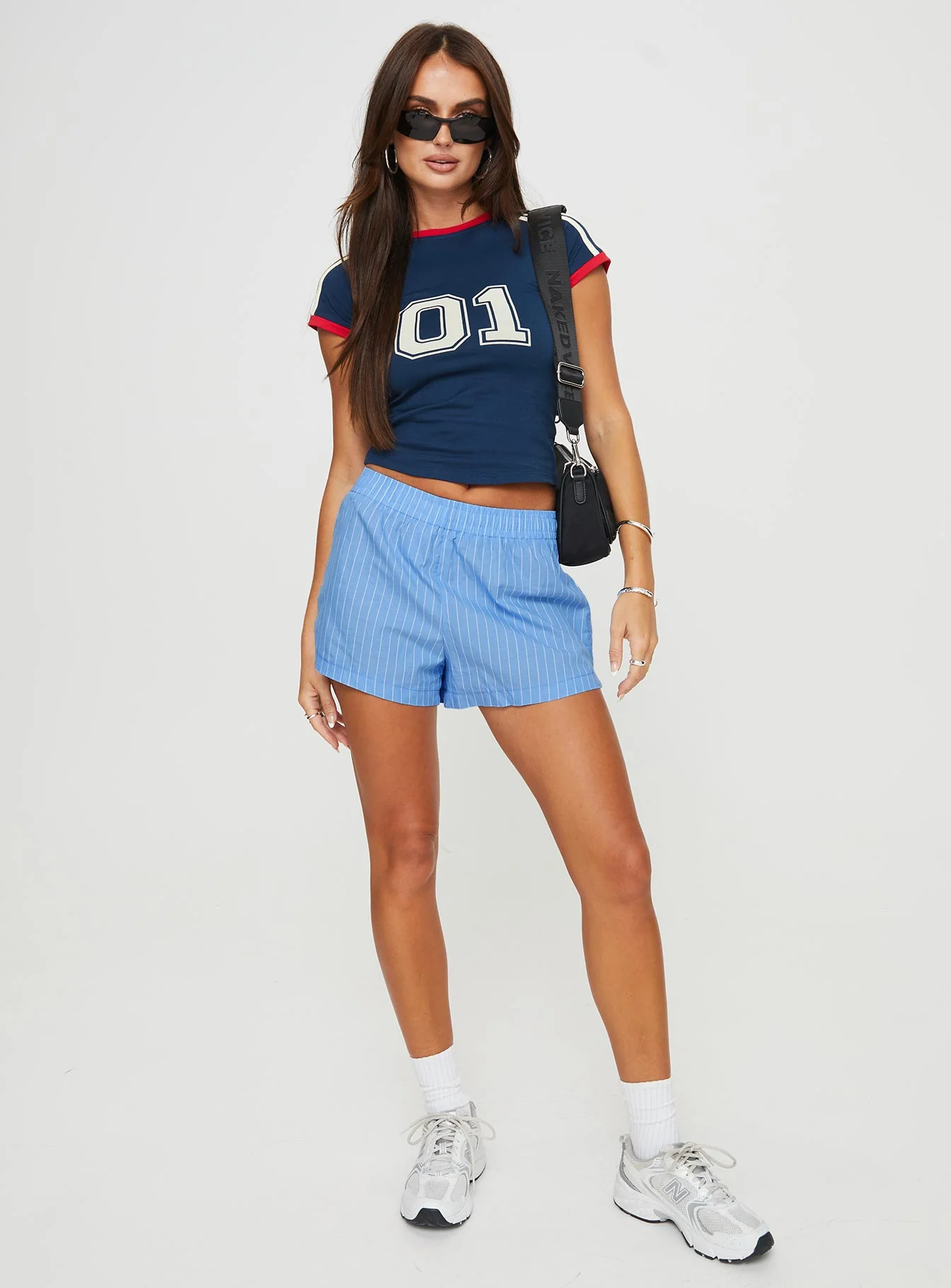 Maxxy Boxer Shorts Blue Stripe