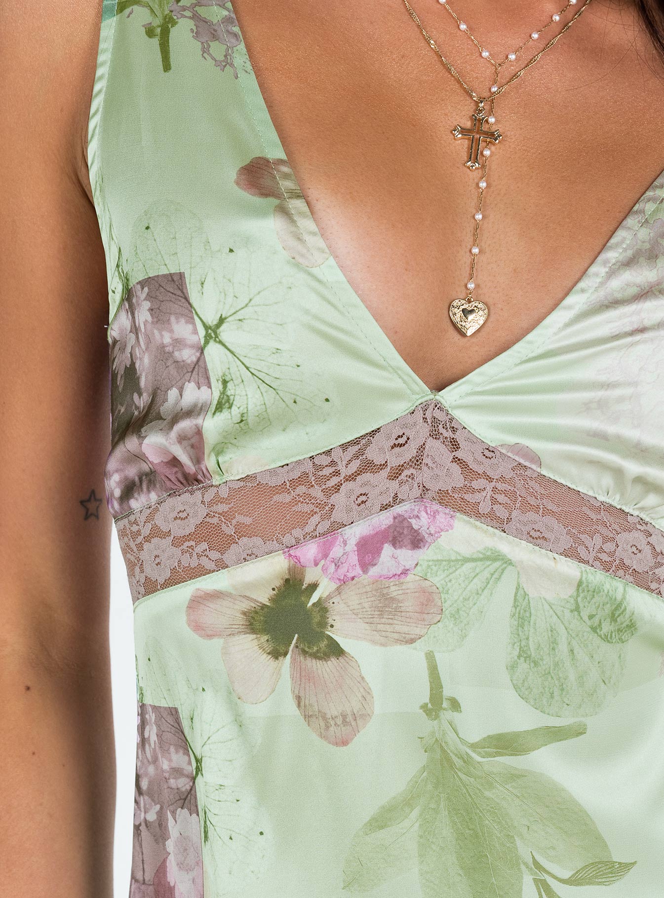 Lunamas Midi Dress Multi