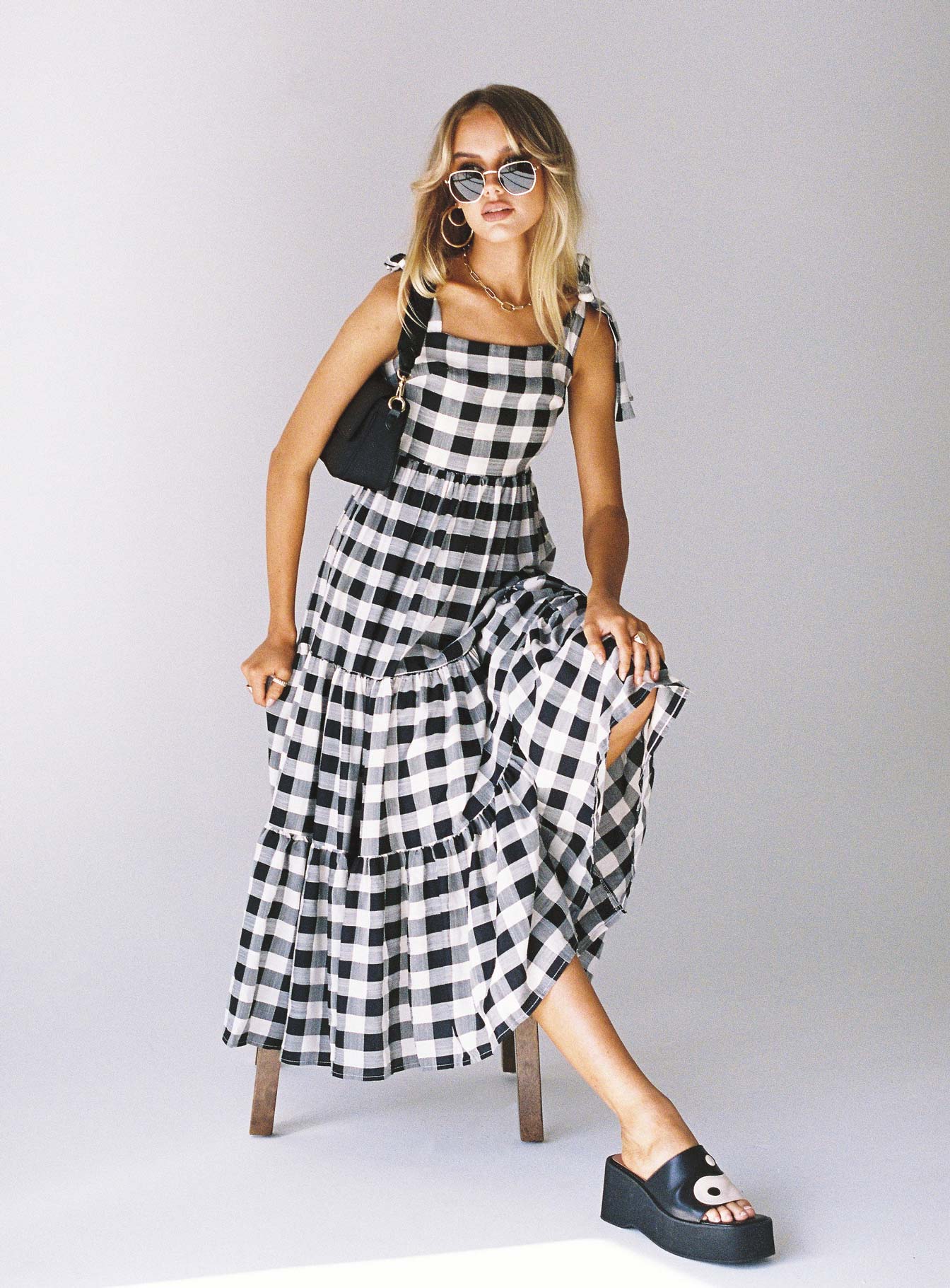 Rae Midi Dress Black