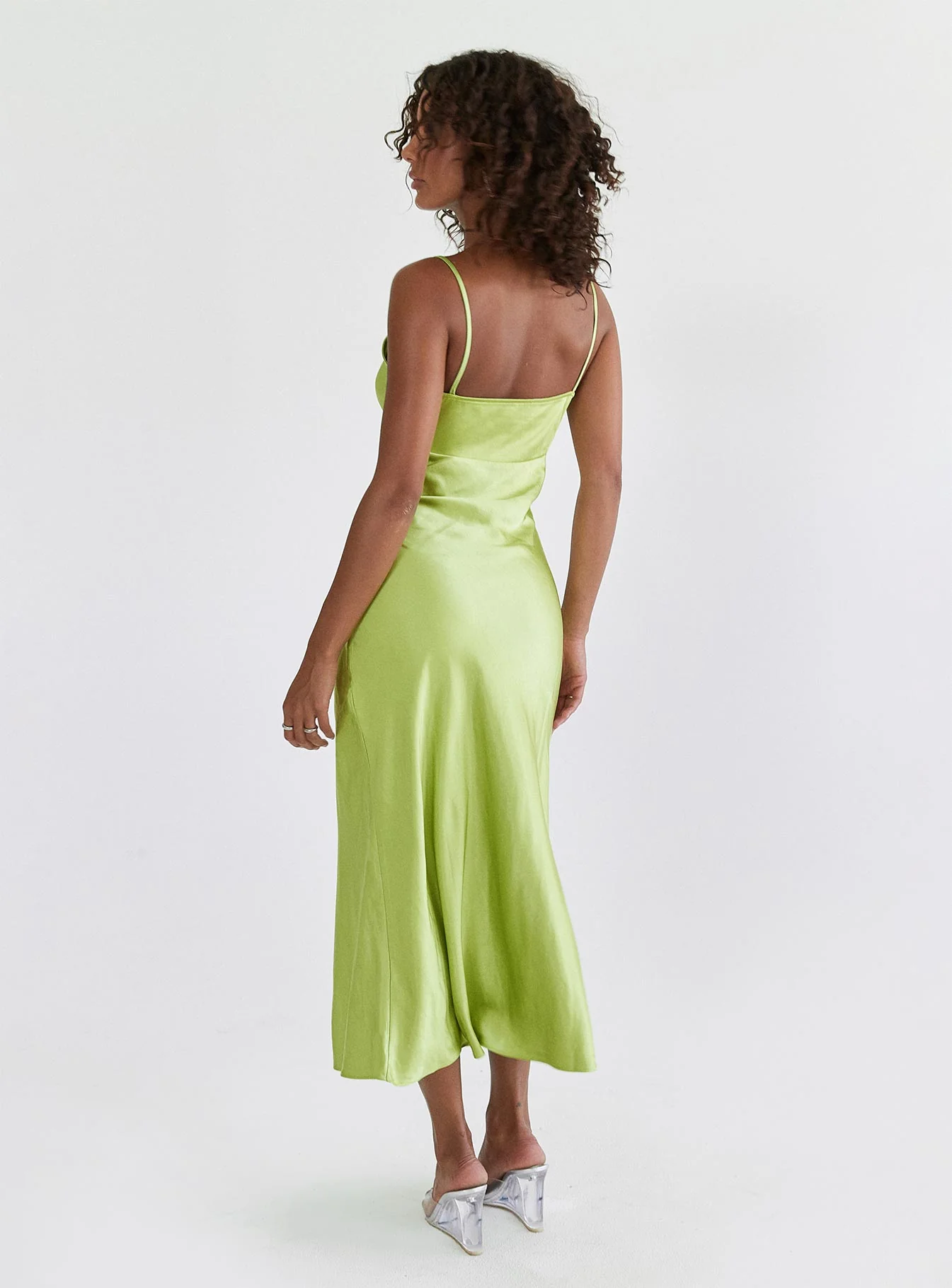 Trudence Midi Dress Green