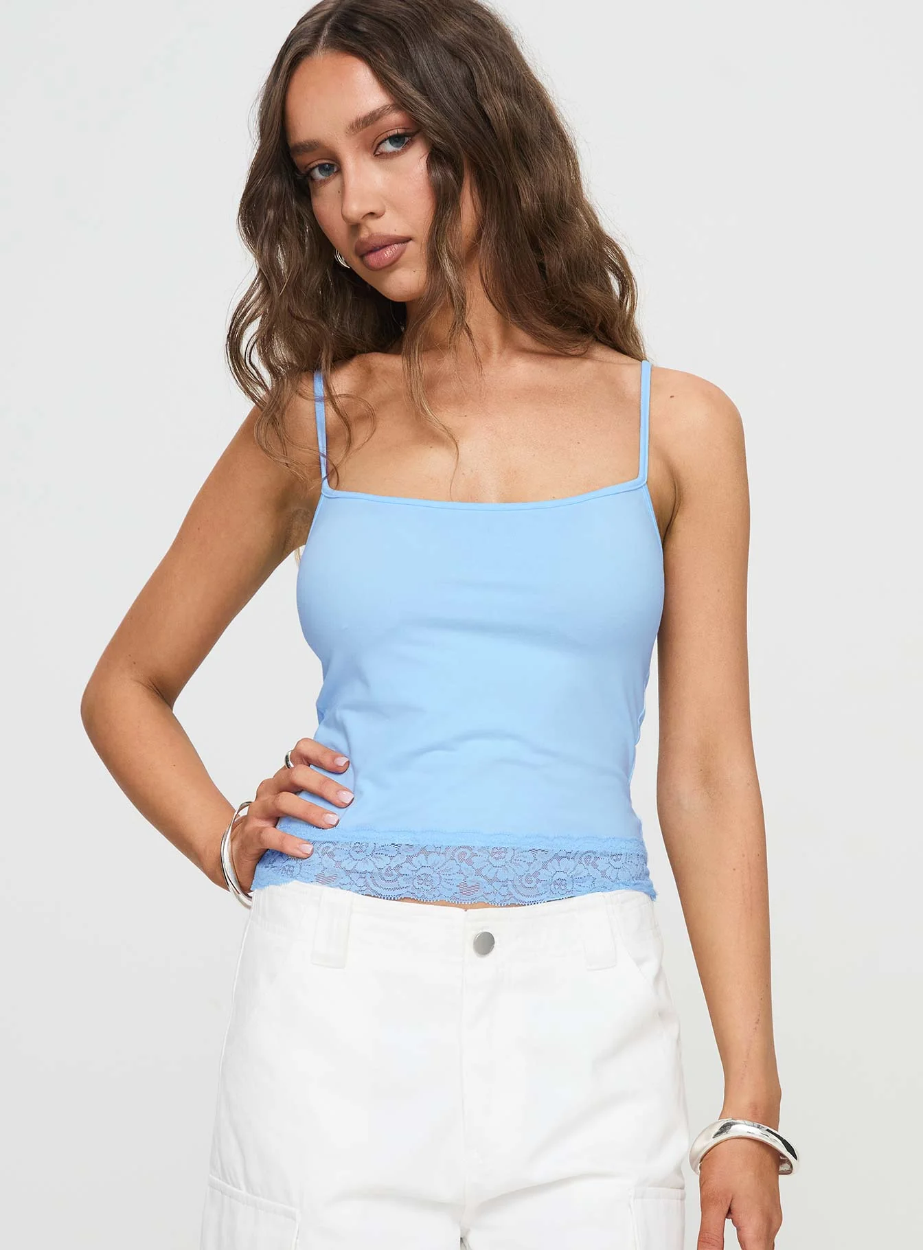 Vikha Top Blue