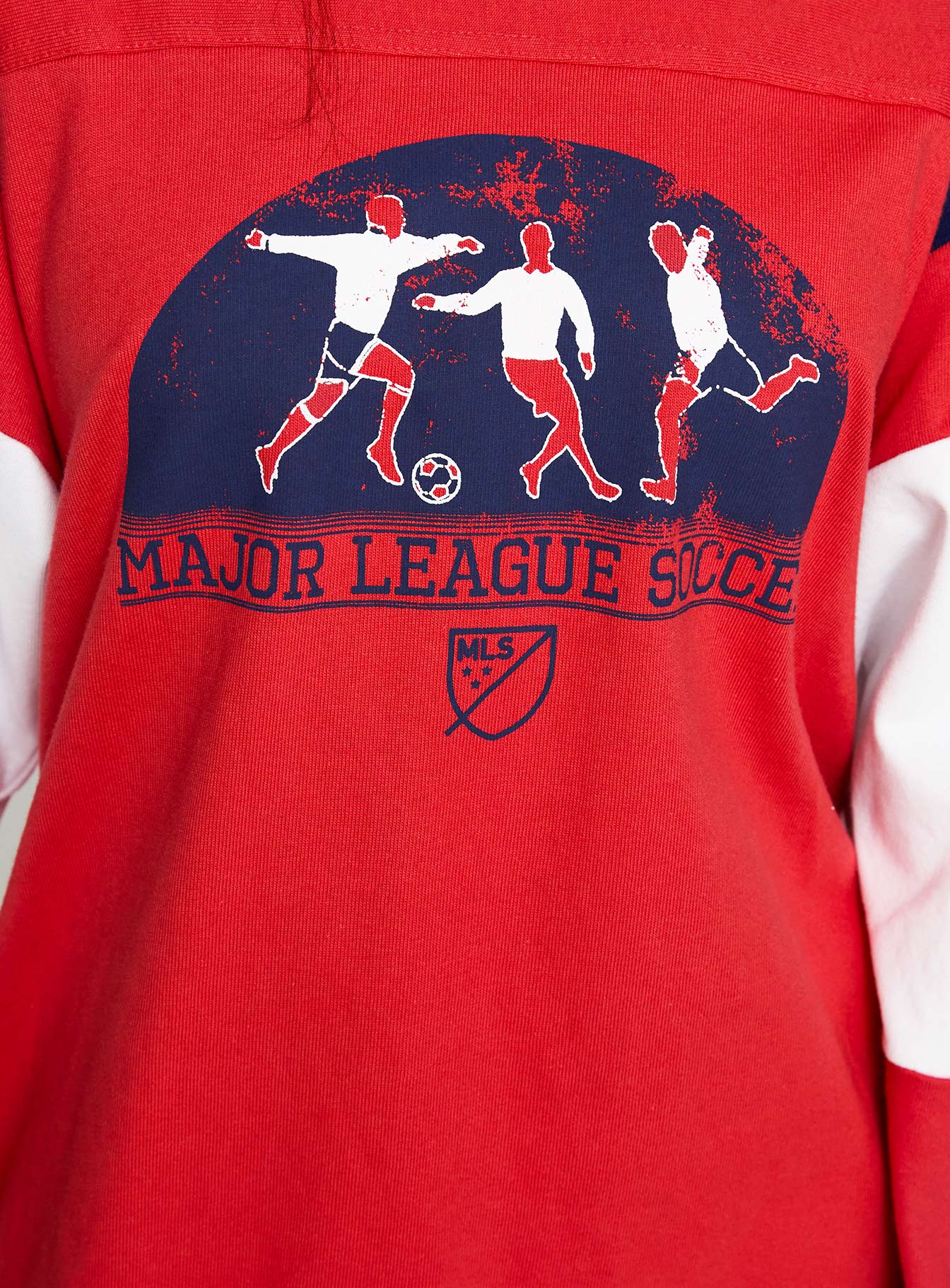 MLS 96 Retro Long Sleeve Top Red