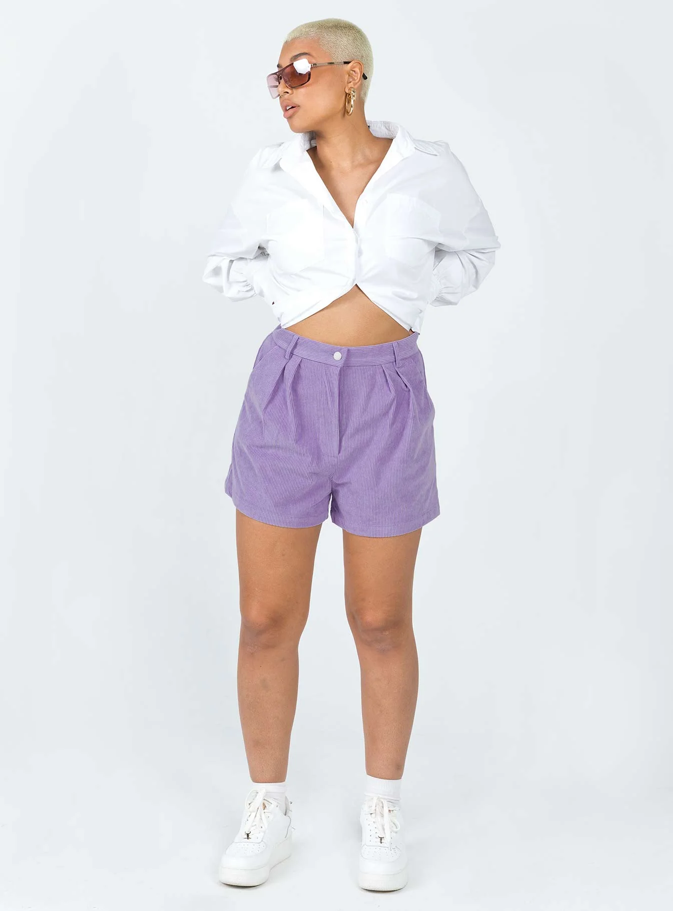 Rhanni Shorts Purple