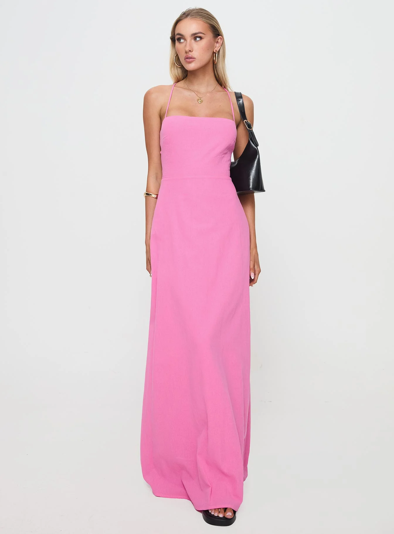 Clea Maxi Dress Pink